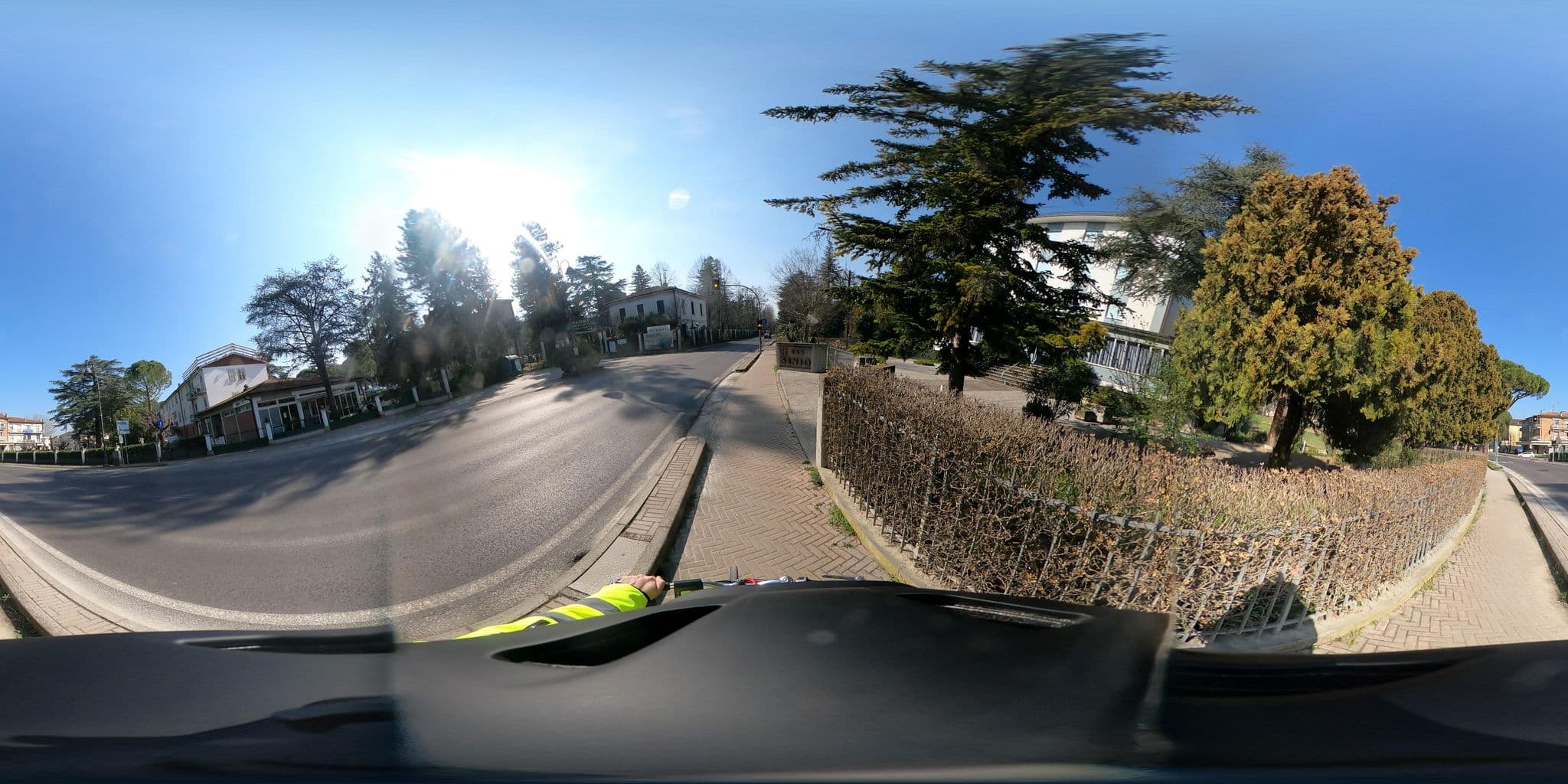 Street view near Hotel Ristorante Senio, Riolo Terme — © TombolanAssociati (CC BY-SA · Mapillary)