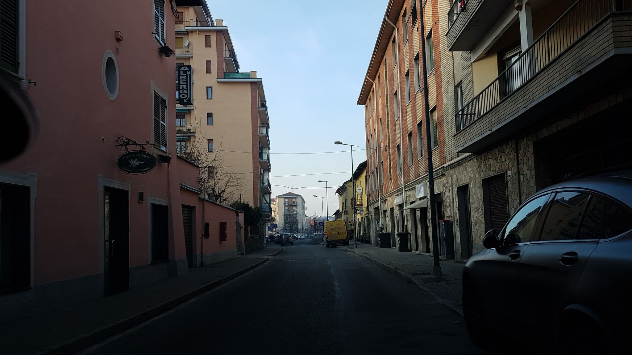 Street view near Albergo dell'Angelo, Novi Ligure — © ale_zena_it (CC BY-SA · Mapillary)