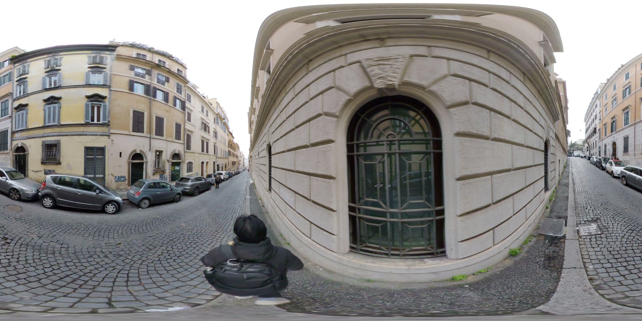 Street view near Hotel Barberini, Ludovisi — © akiyoshiii213 (CC BY-SA · Mapillary)
