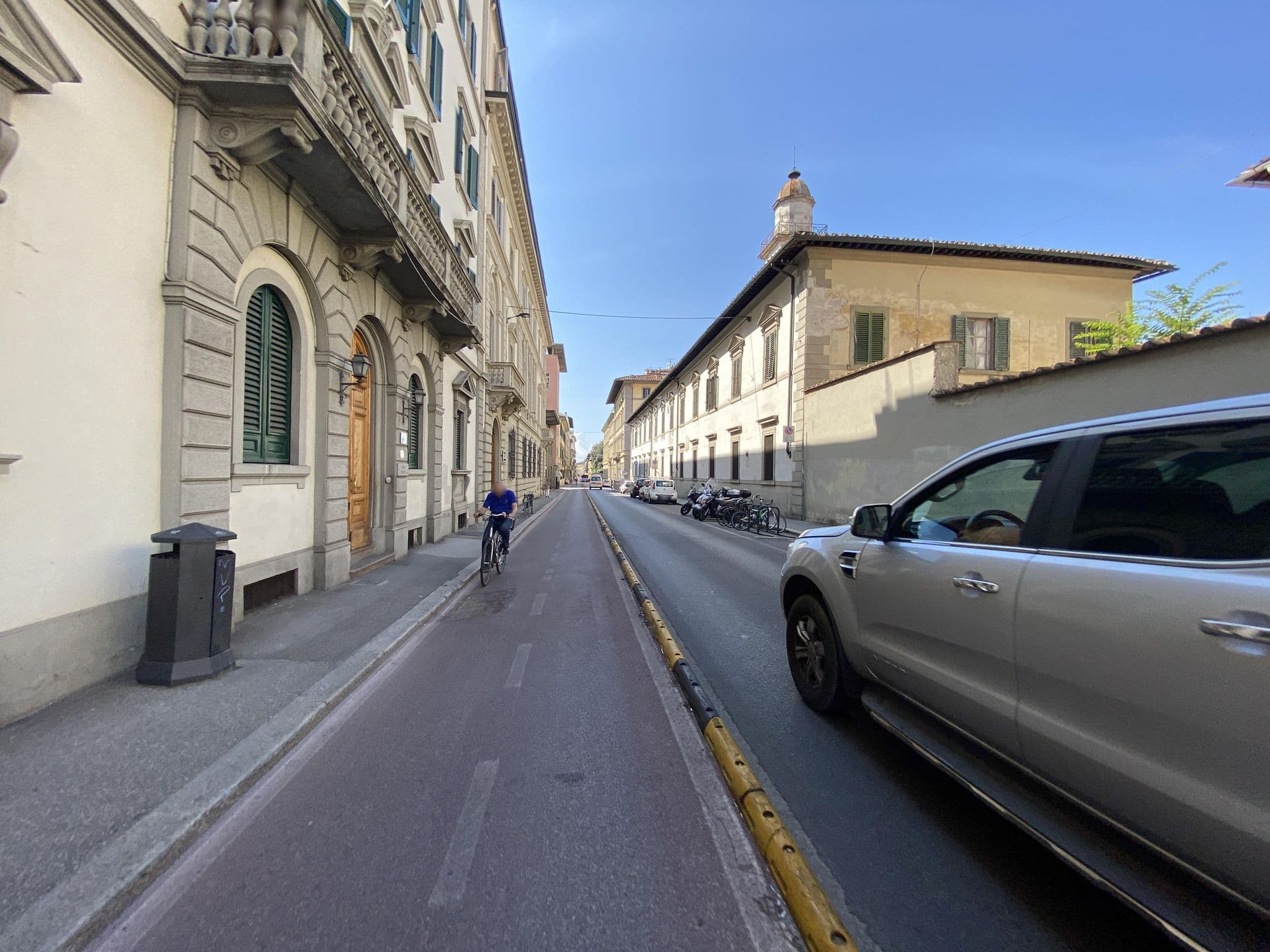 Street view near Hotel Cordova, Florence — © asturksever (CC BY-SA · Mapillary)