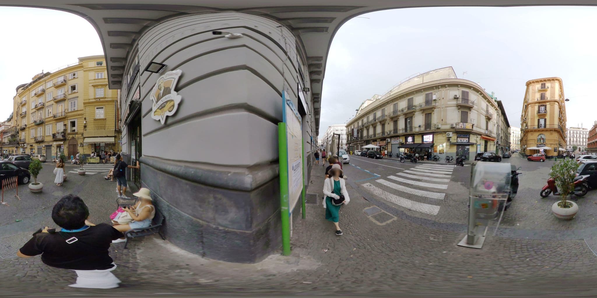 Street view near Bed and Coffee, Pendino — © mapconcierge (CC BY-SA · Mapillary)