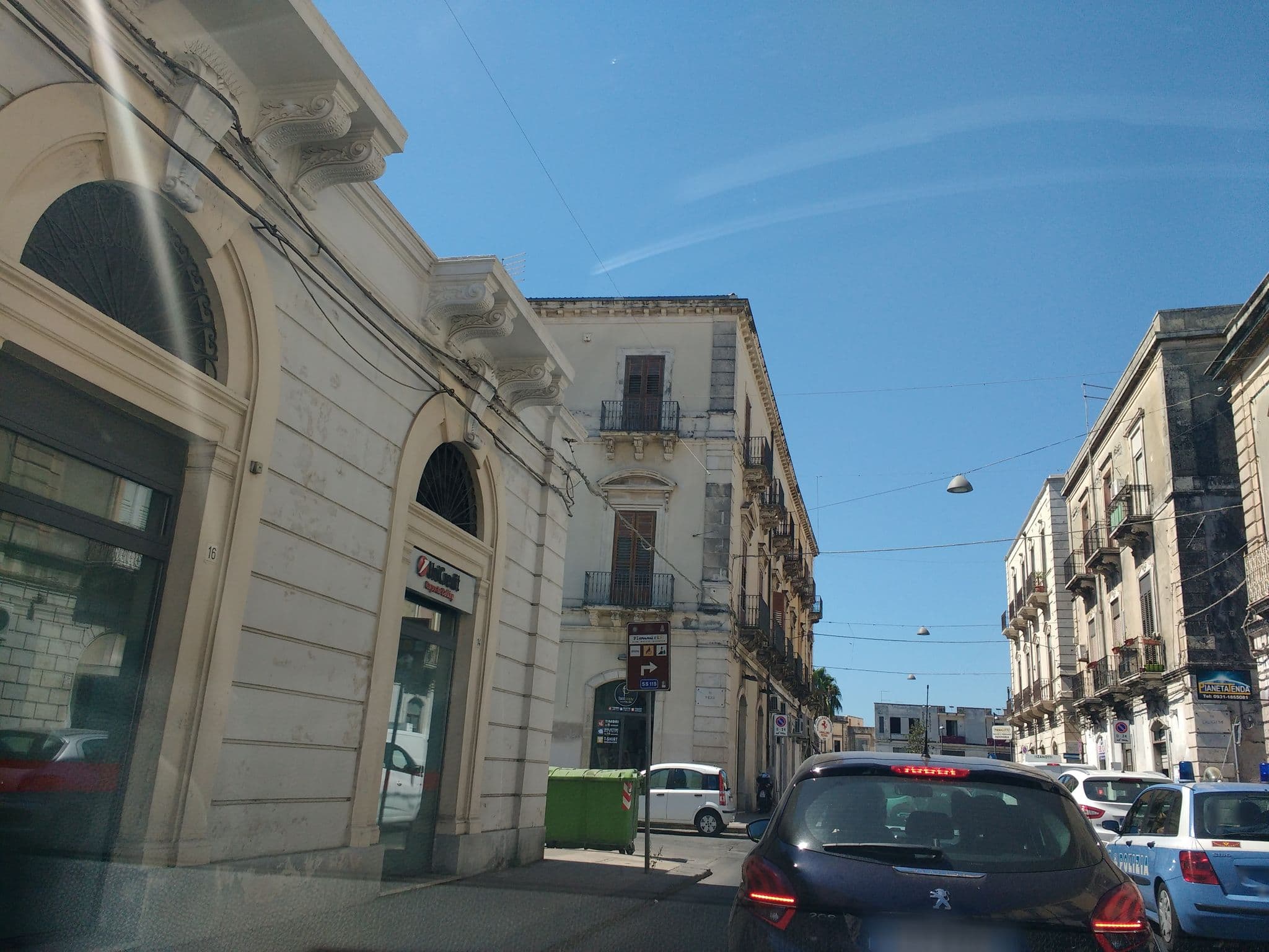 Street view near Tony's, Siracusa