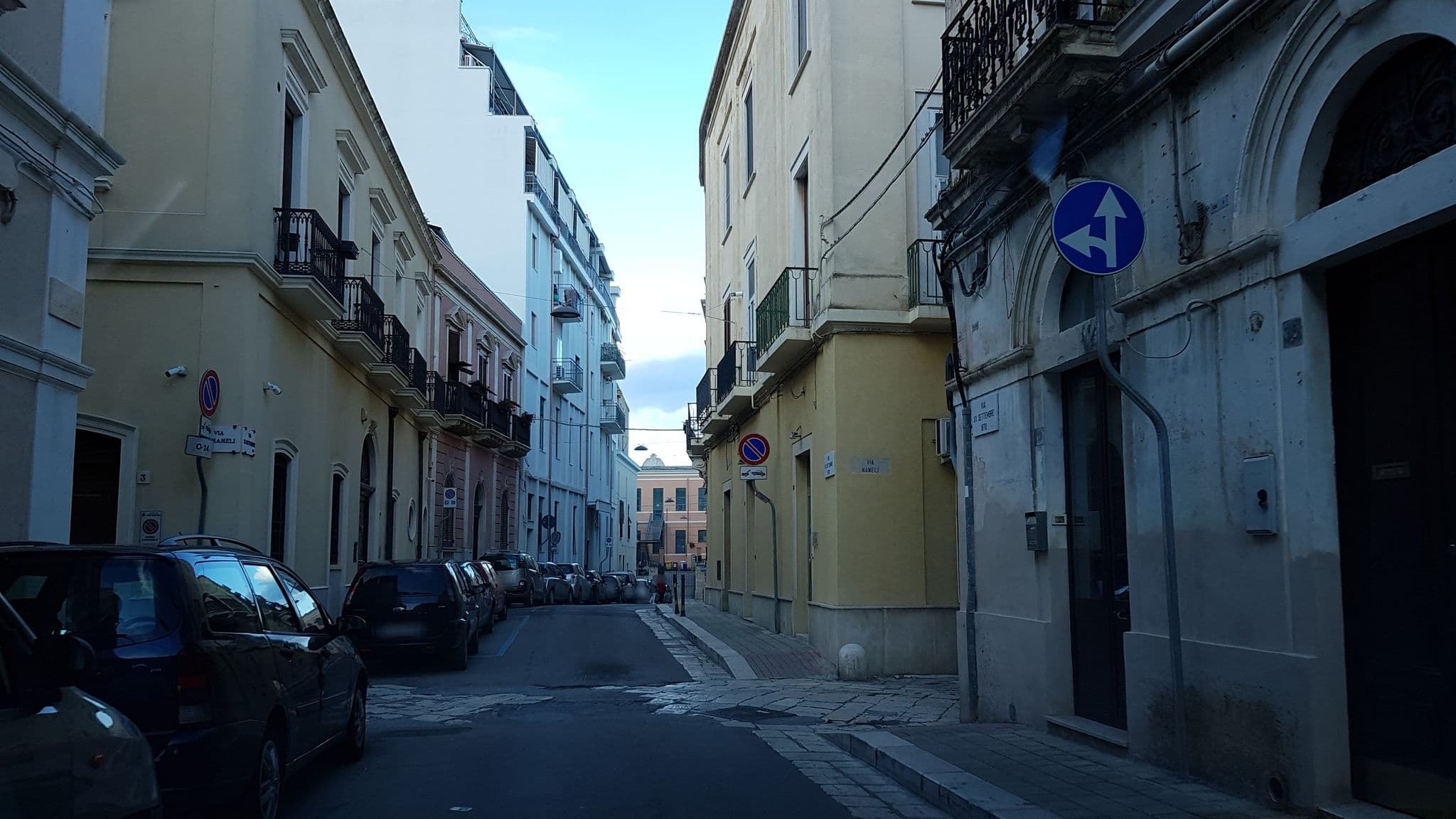 Street view near Bed and Breakfast Mameli, Brindisi — © ale_zena_it (CC BY-SA · Mapillary)