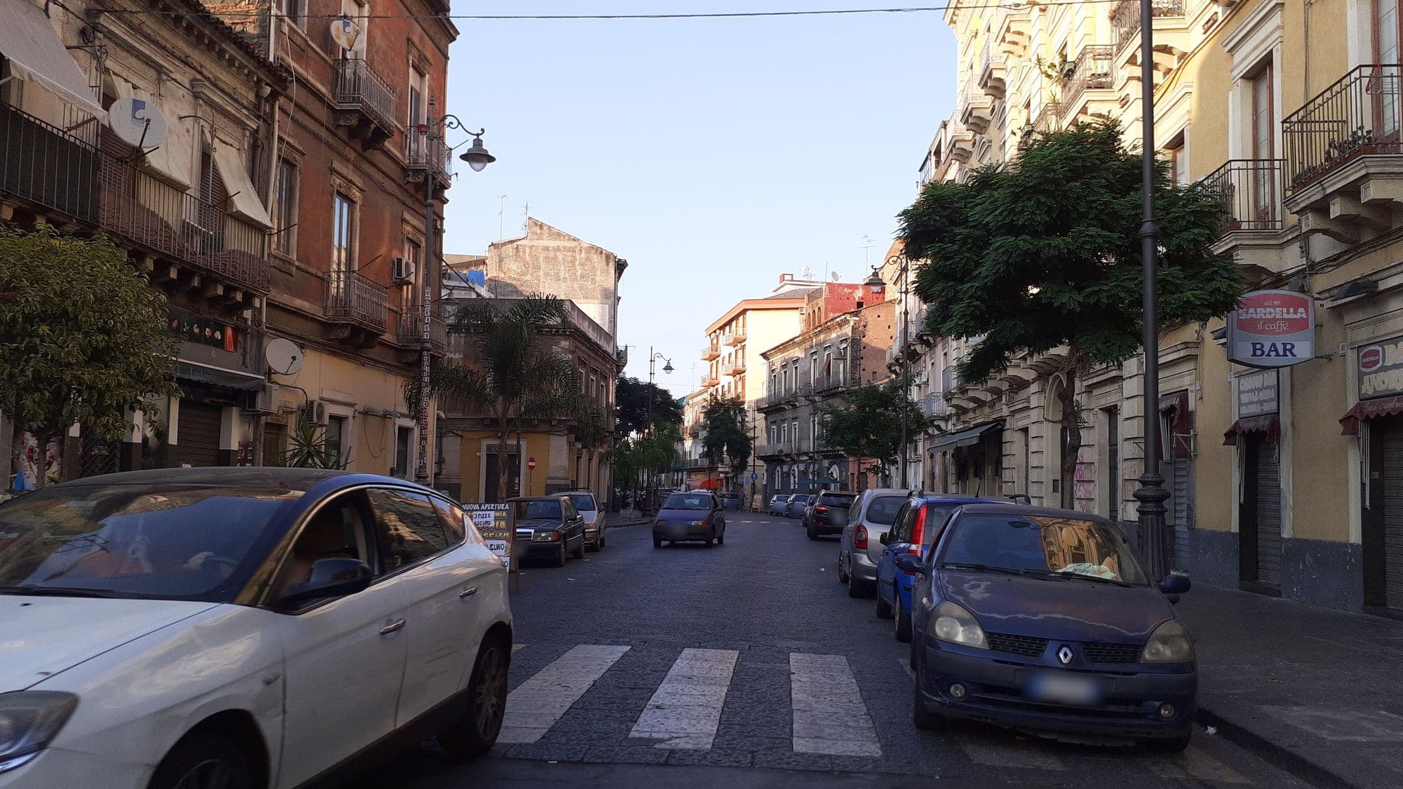 Street view near La Cot, Catania