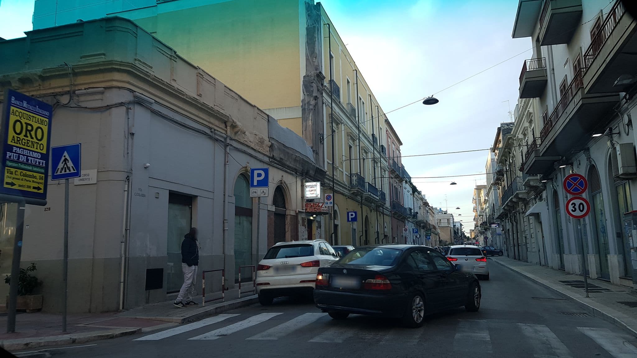 Street view near B & B Zero, Brindisi — © ale_zena_it (CC BY-SA · Mapillary)
