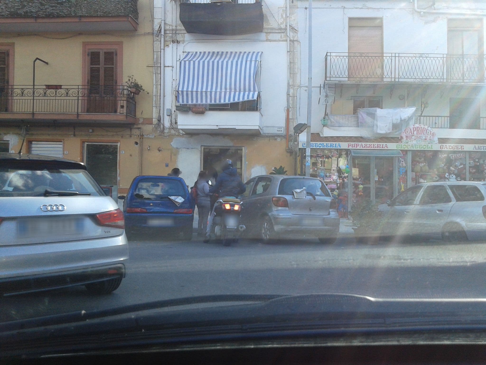 Street view near Foresteria, Palermo