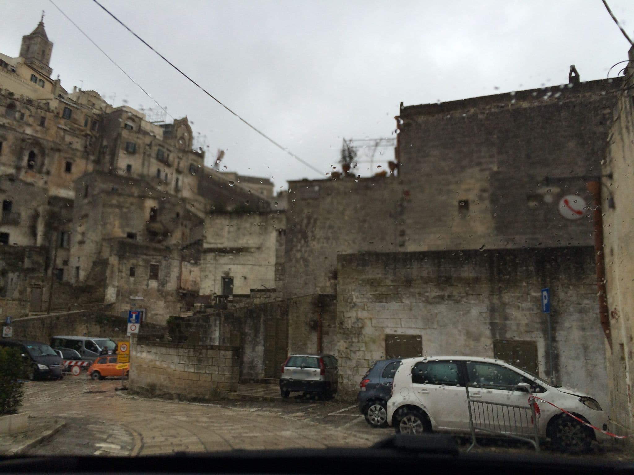 Street view near Hotel Residence San Giorgio, Matera