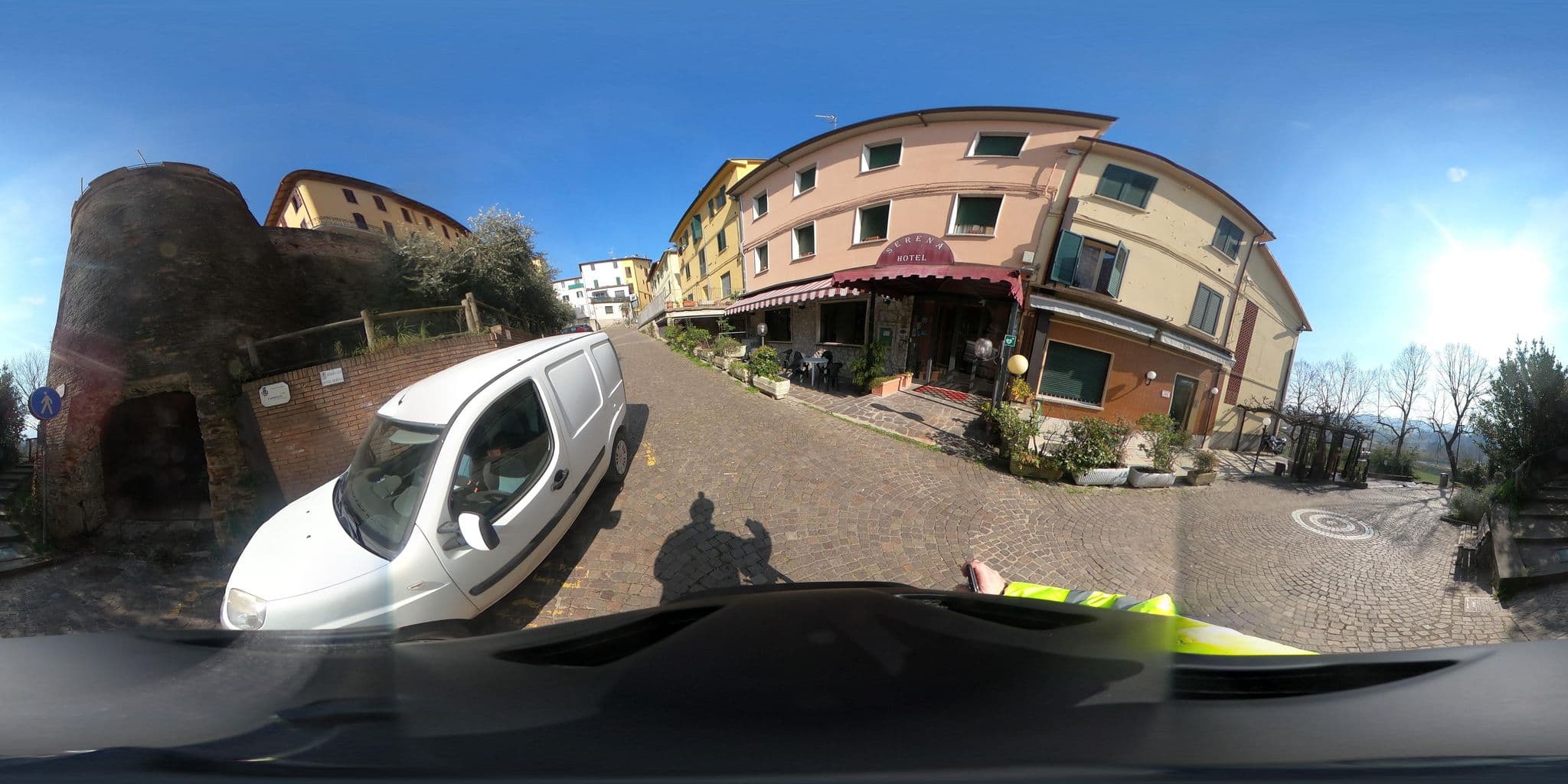 Street view near Hotel Serena, Riolo Terme — © TombolanAssociati (CC BY-SA · Mapillary)