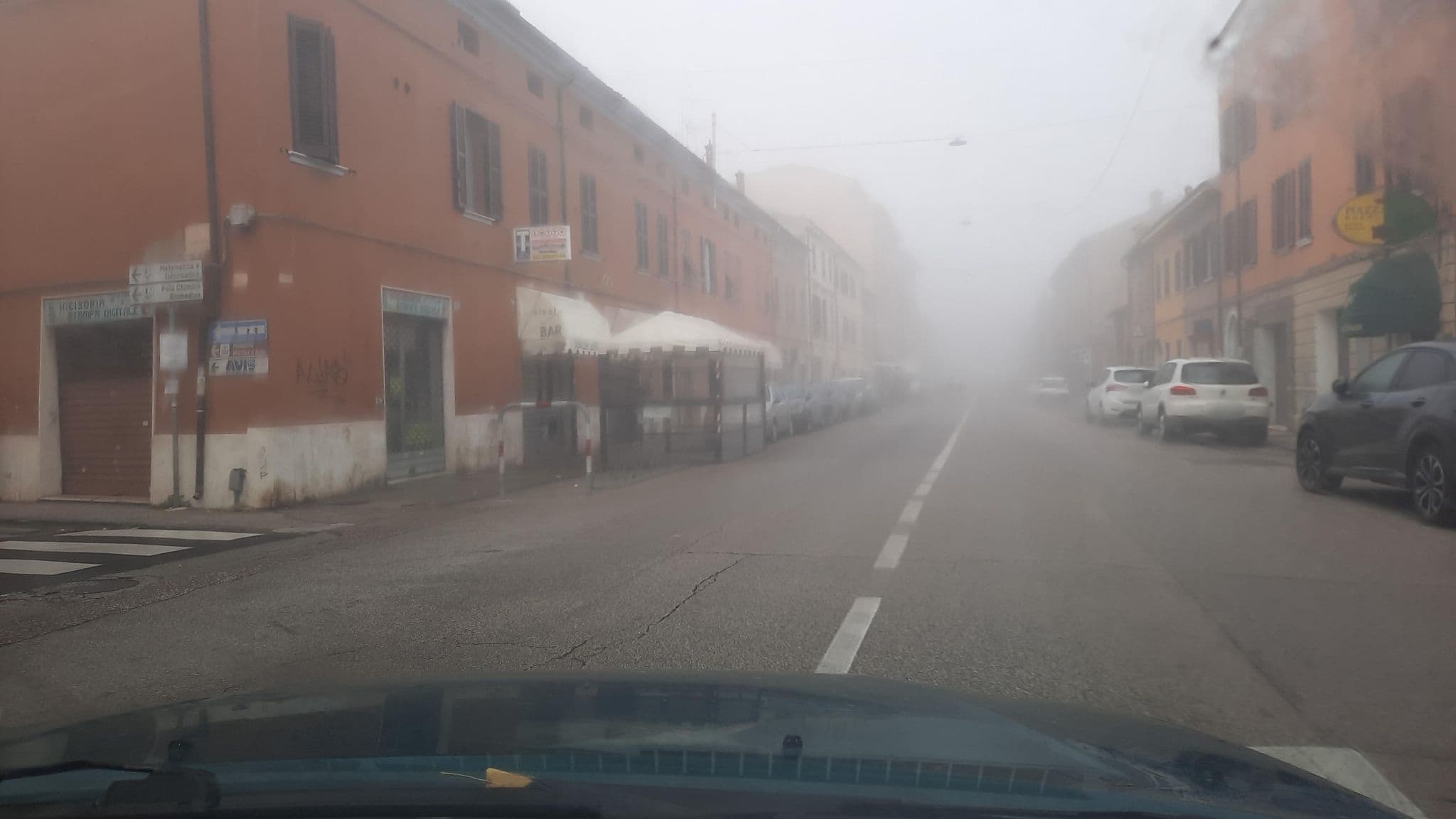 Street view near Piazza Nova Guest House, Ferrara — © wegavision (CC BY-SA · Mapillary)
