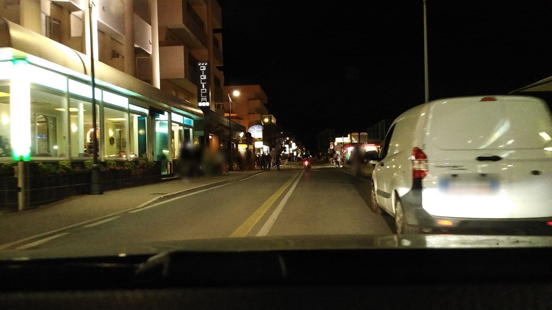 Street view near Smeraldo, Bellaria-Igea Marina