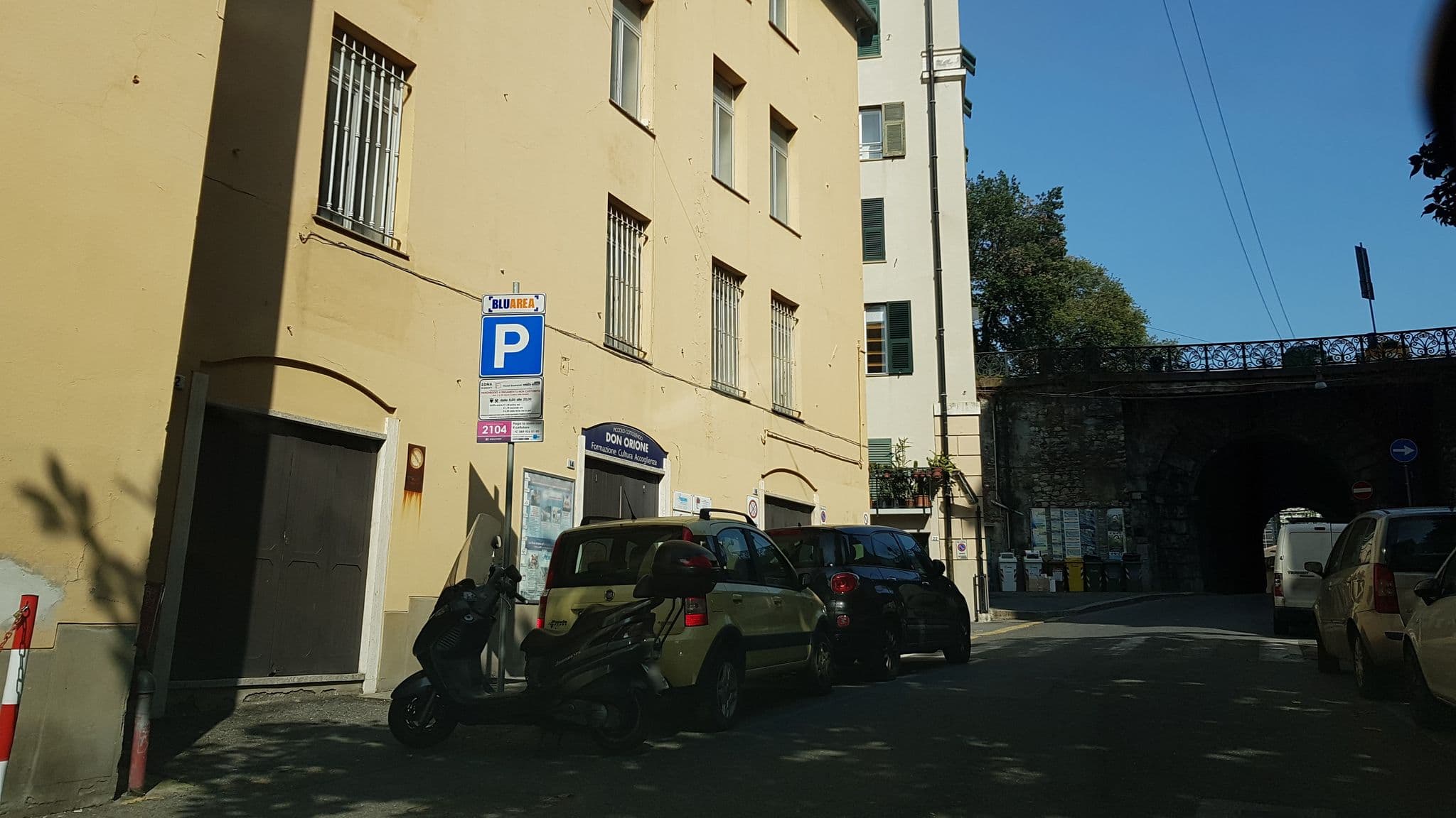 Street view near Ostello di Orione, Genoa
