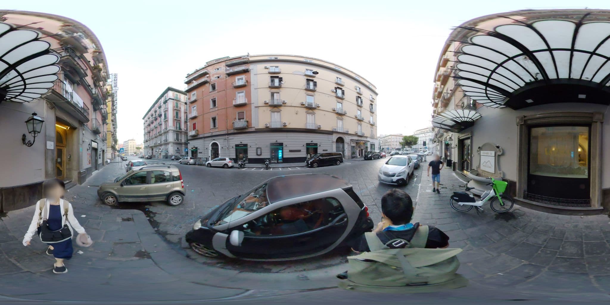 Street view near Art Street Hotel, Naples — © mapconcierge (CC BY-SA · Mapillary)