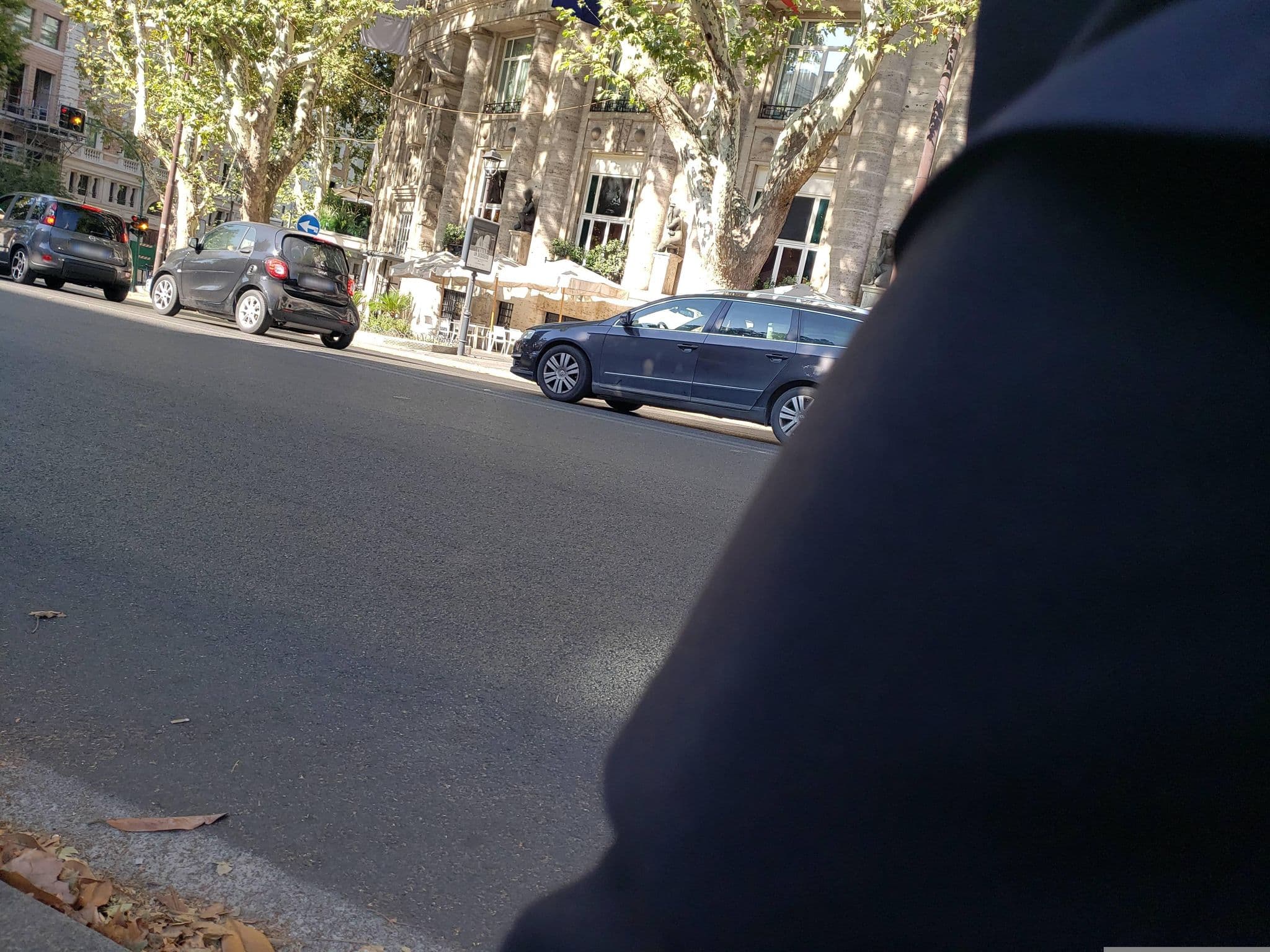 Street view near Grand Hotel Palace, Ludovisi — © mapfool (CC BY-SA · Mapillary)