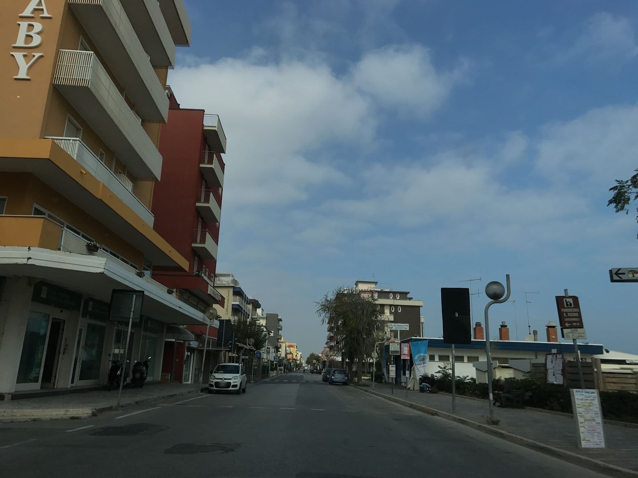 Street view near Carnaby, Rimini