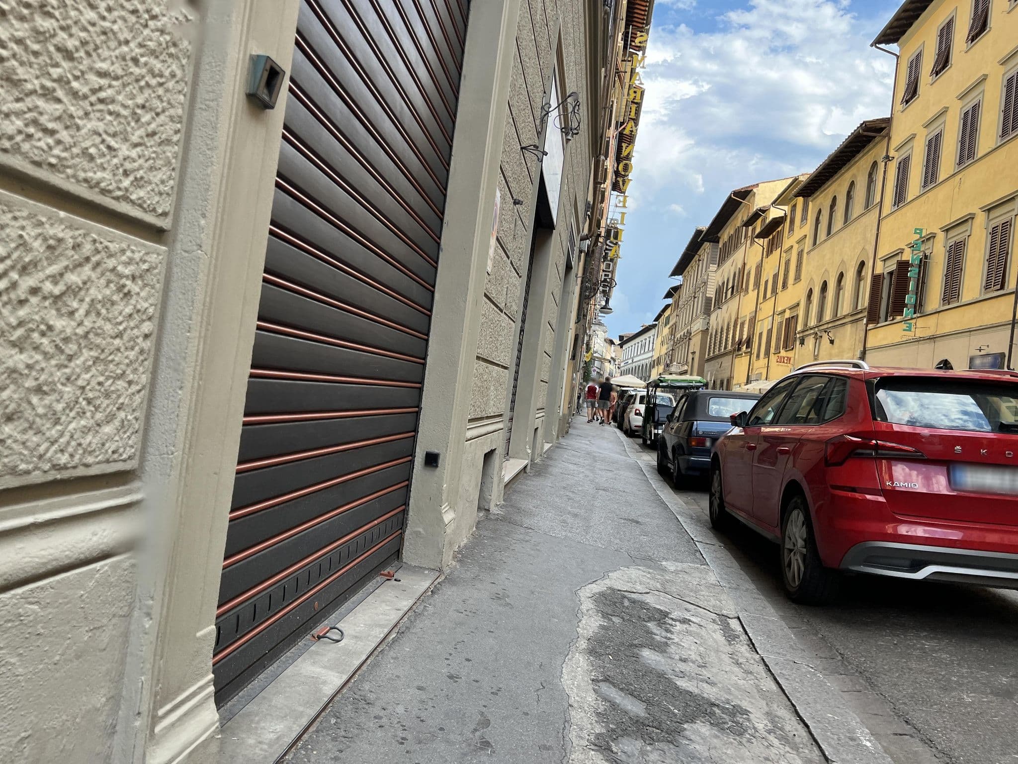 Street view near Hotel Margaret, Florence