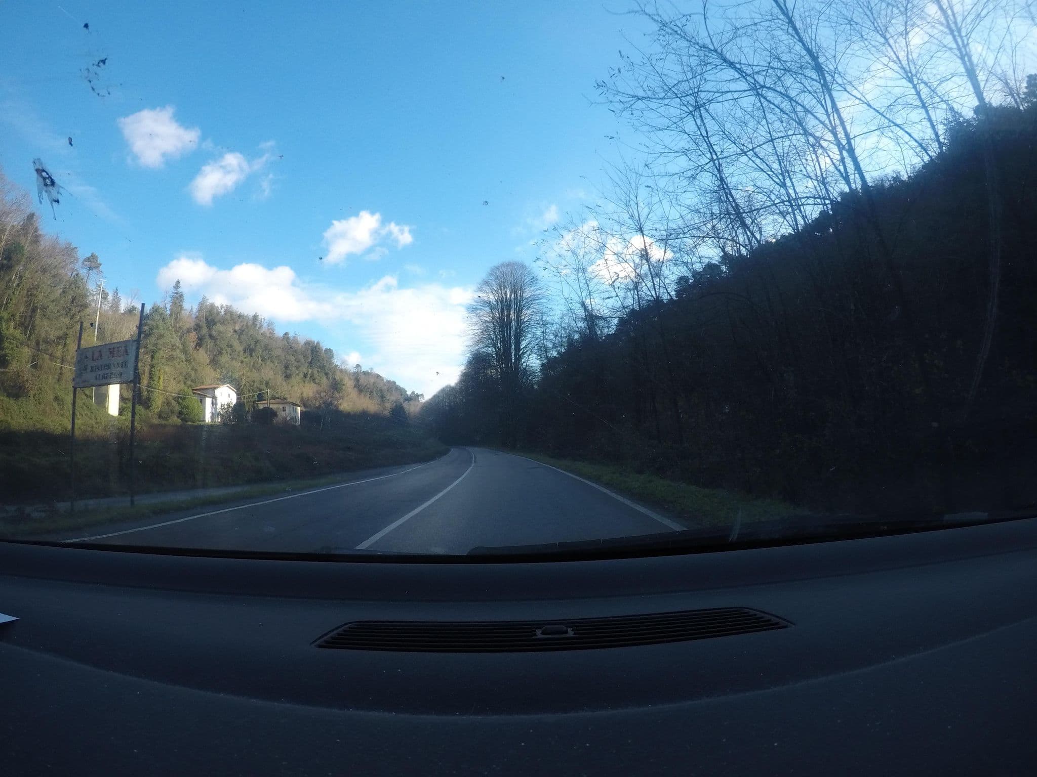 Street view near Albergo-Ristorante La Mea, Stiava — © cxc (CC BY-SA · Mapillary)