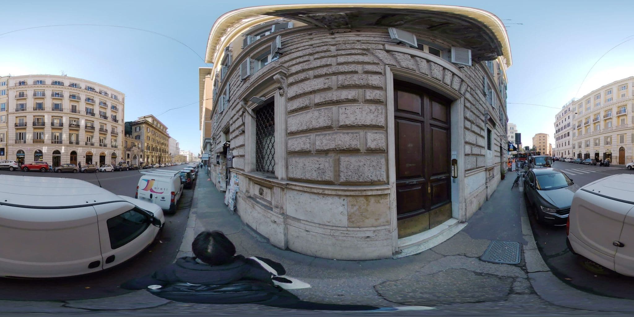 Street view near Tourist House, Monti