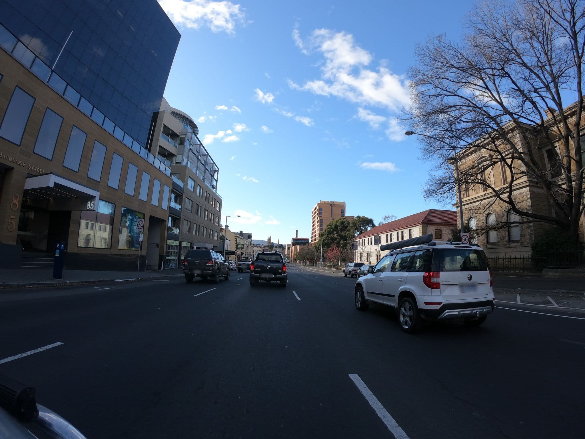 Street view near YHA Hobart Central, Hobart — © tastrax (CC BY-SA · Mapillary)