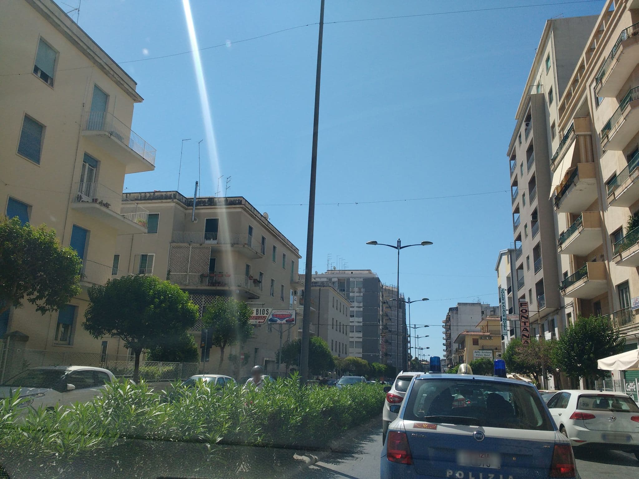 Street view near Eta Beta, Siracusa