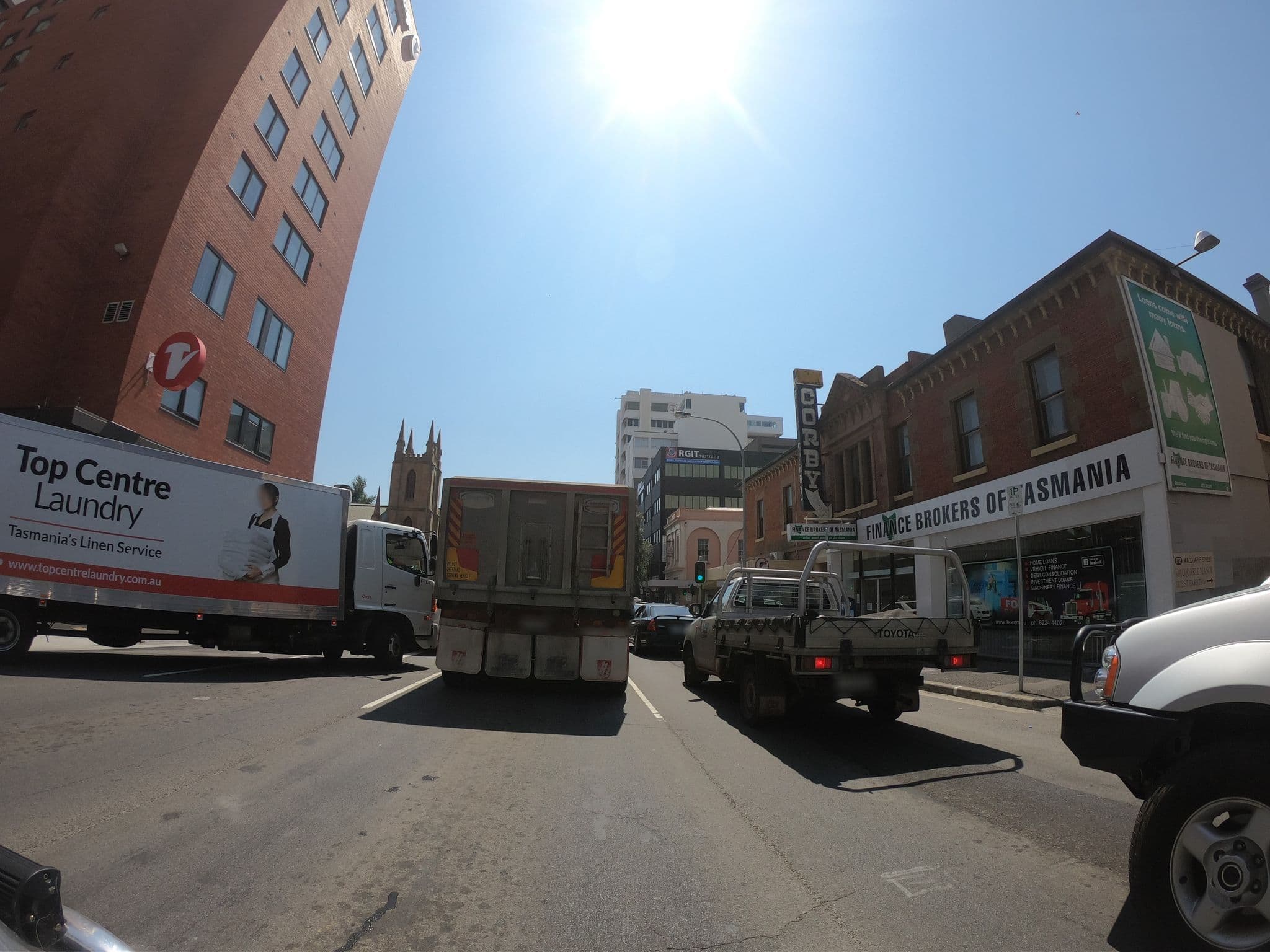 Street view near Travelodge Hotel Hobart, Hobart city centre — © tastrax (CC BY-SA · Mapillary)