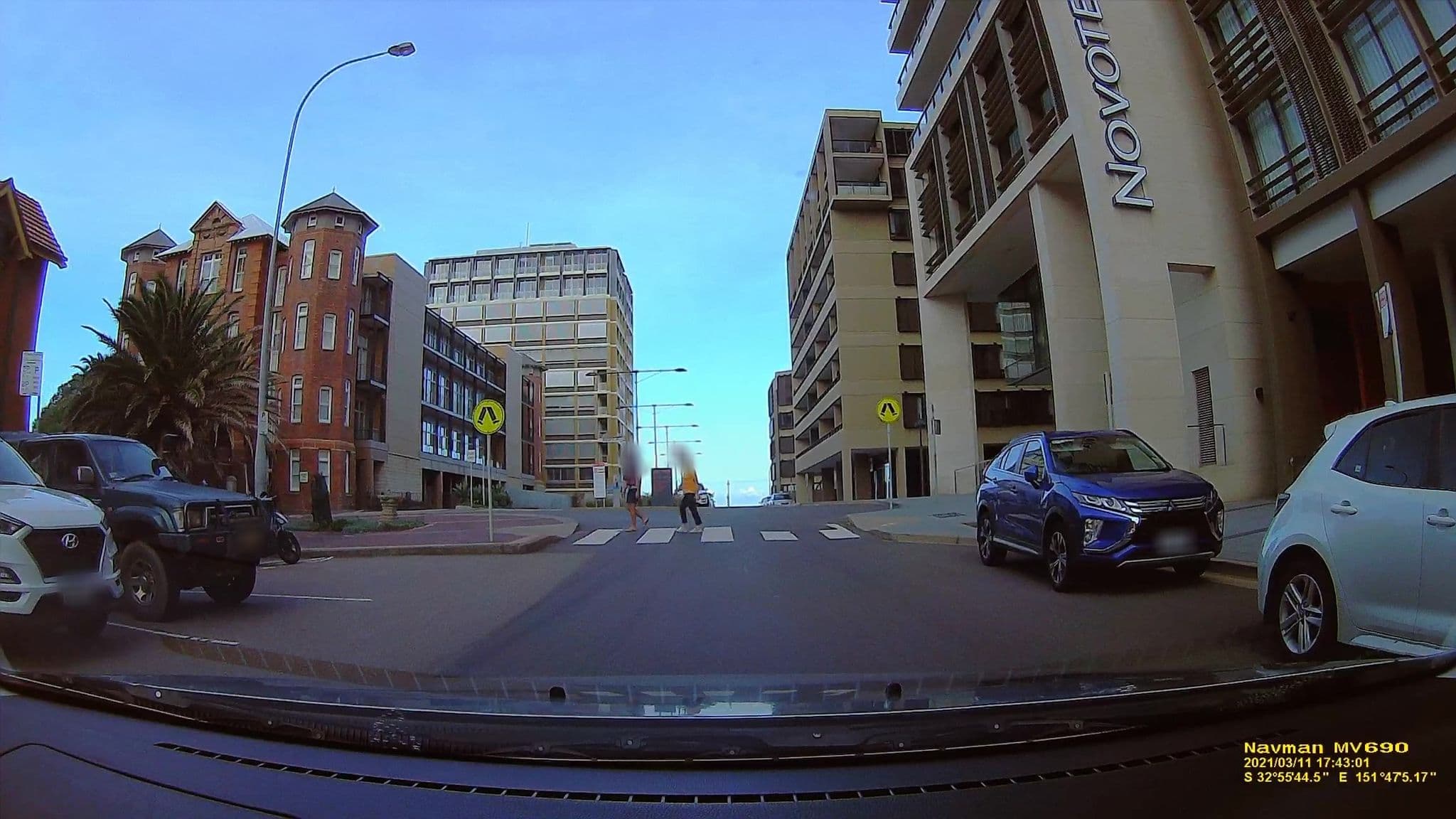 Street view near Novotel, Newcastle East — © scottwalkerau (CC BY-SA · Mapillary)