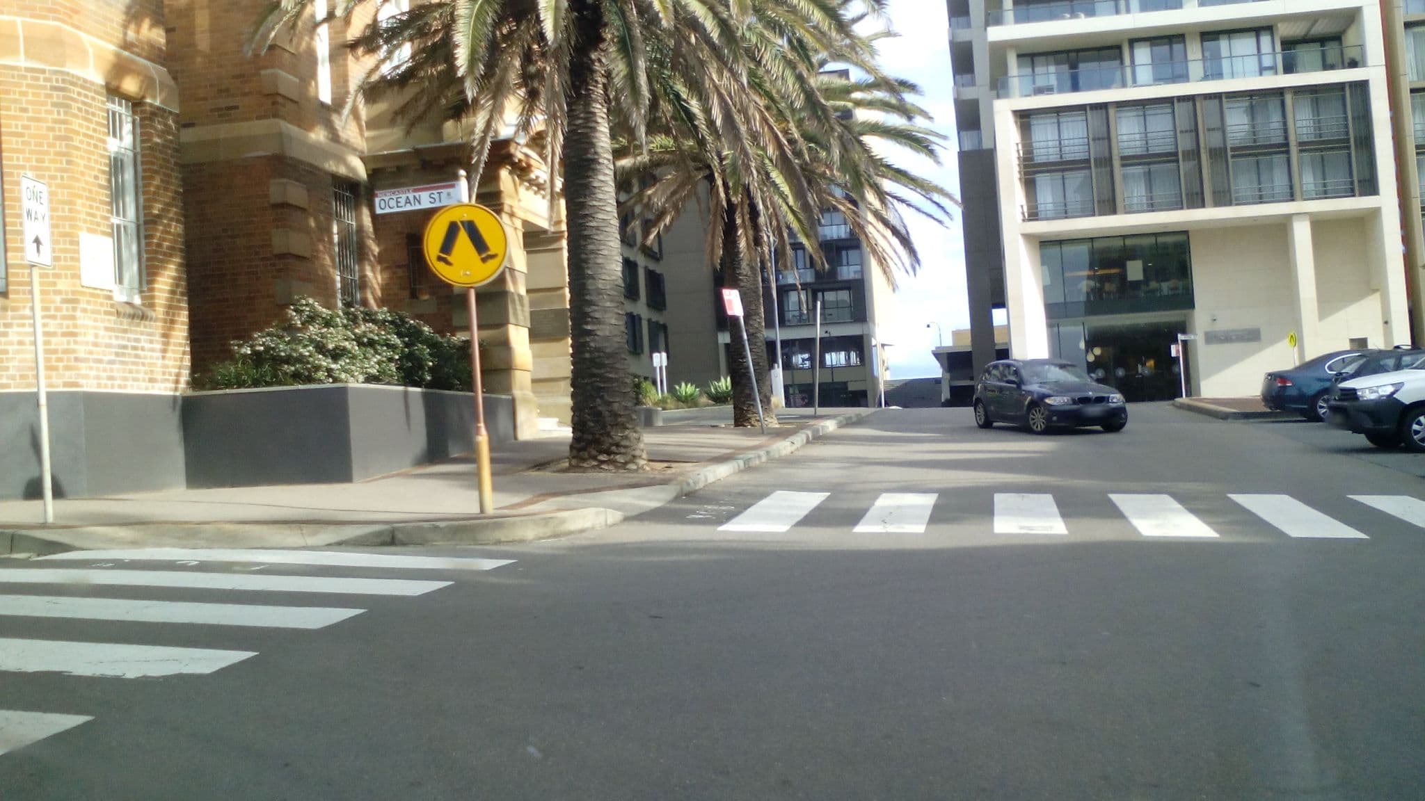 Street view near Newcastle Beach YHA, Newcastle East — © marki (CC BY-SA · Mapillary)