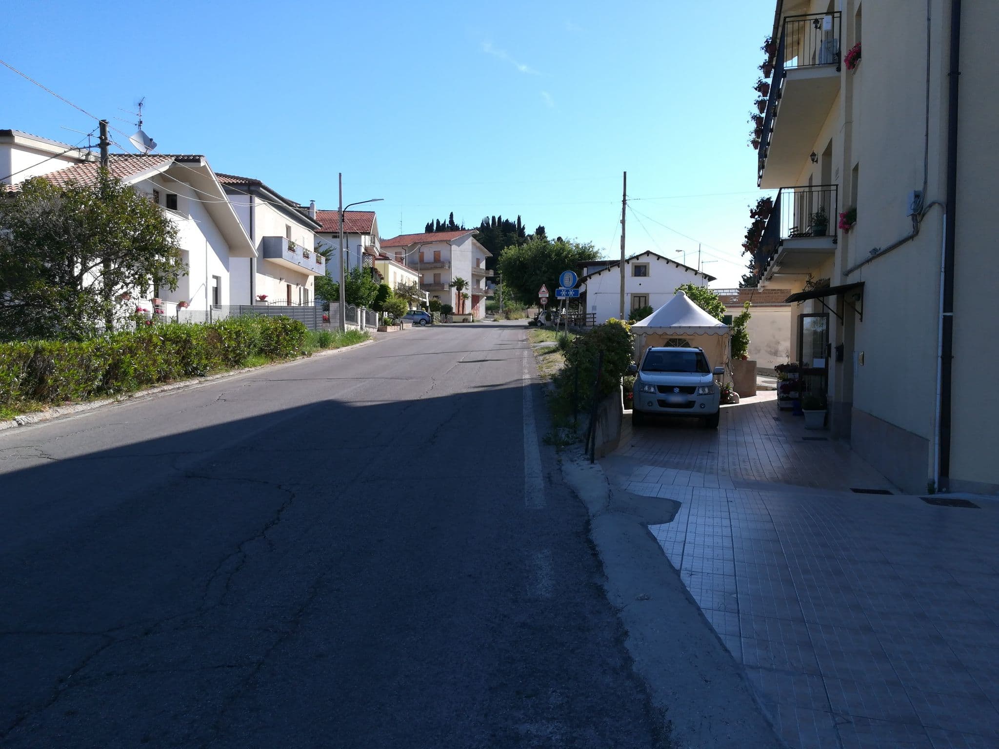 Street view near B&B La Pacchianella, Bucchianico — © gcielo (CC BY-SA · Mapillary)