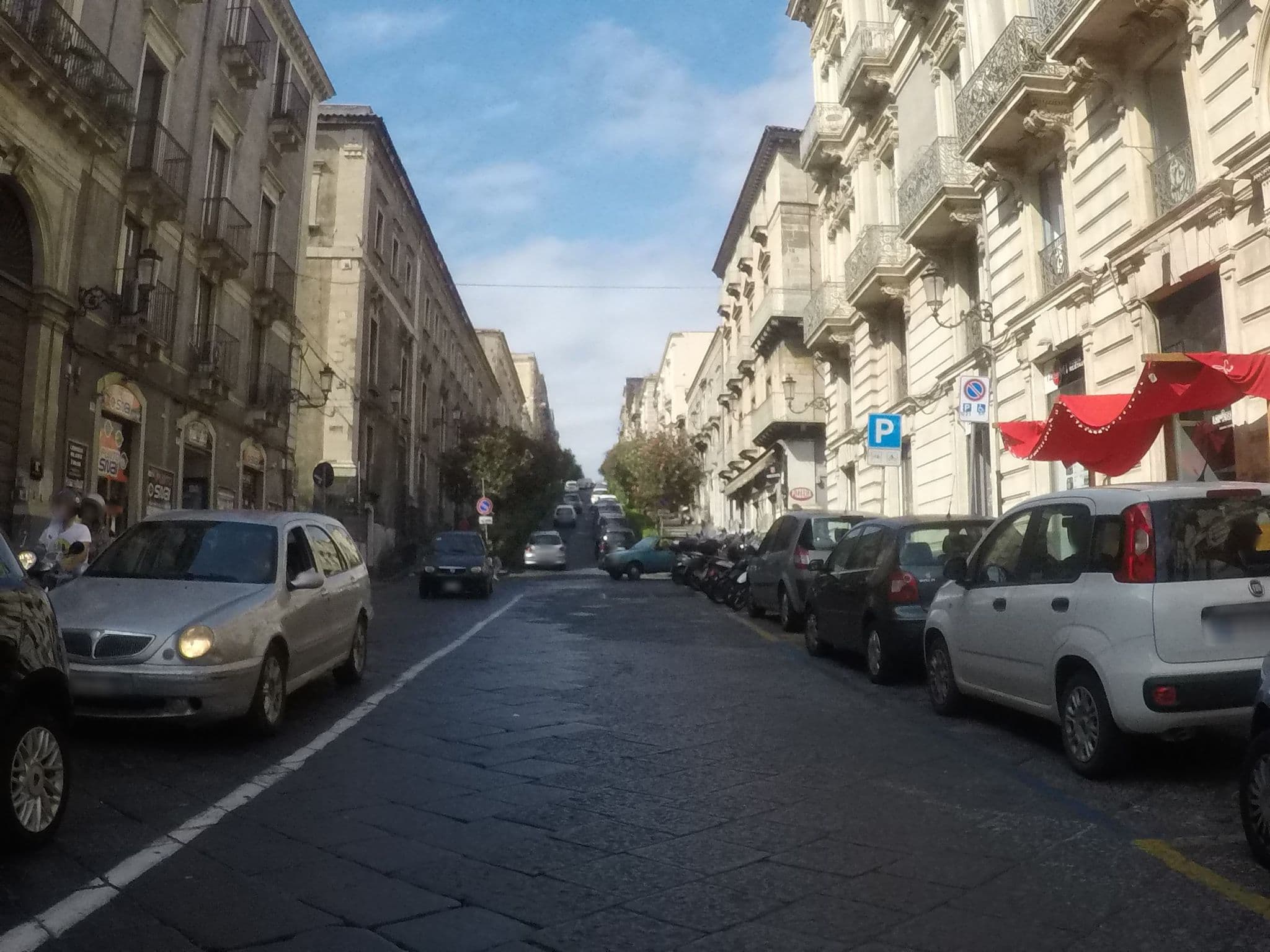 Street view near San Demetrio Rooms, Catania — © kobykarin (CC BY-SA · Mapillary)