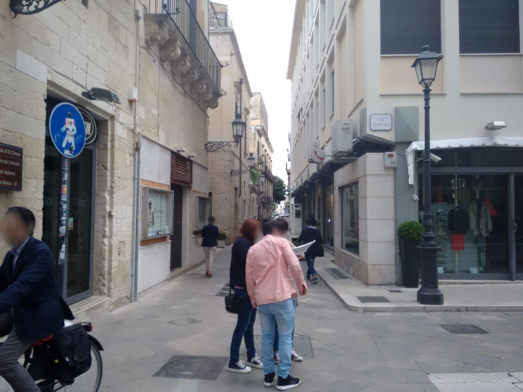 Street view near Attico Barocco Bed & Breakfast, Lecce — © iberti (CC BY-SA · Mapillary)