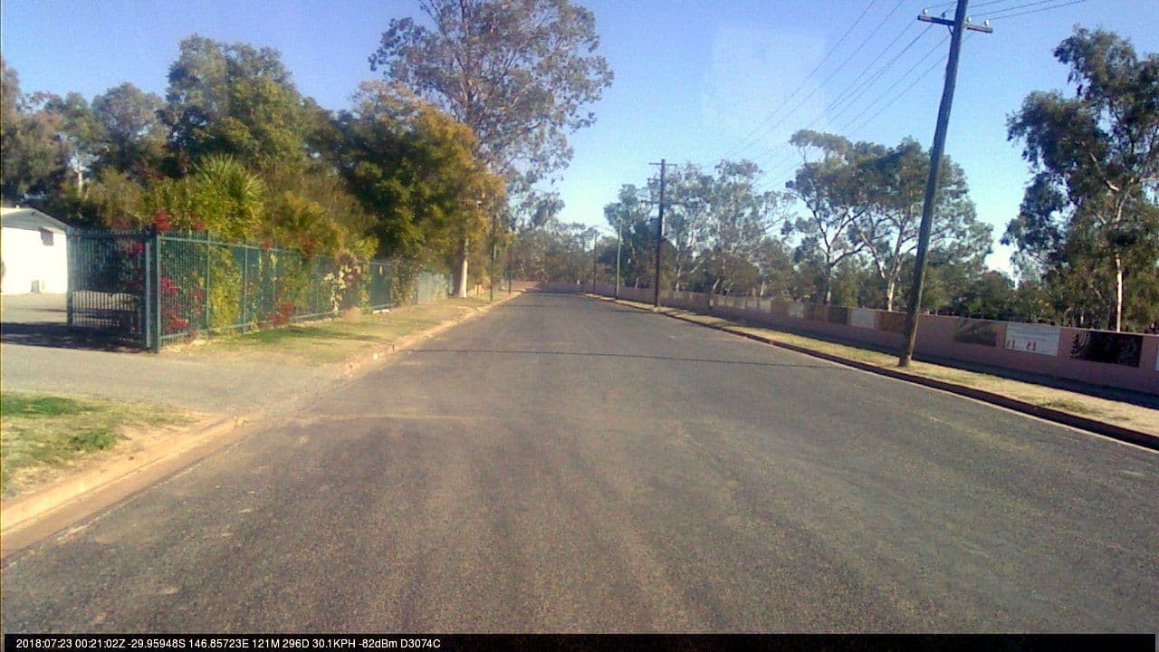 Street view near Riverview Motel, Brewarrina — © bob3bob3 (CC BY-SA · Mapillary)