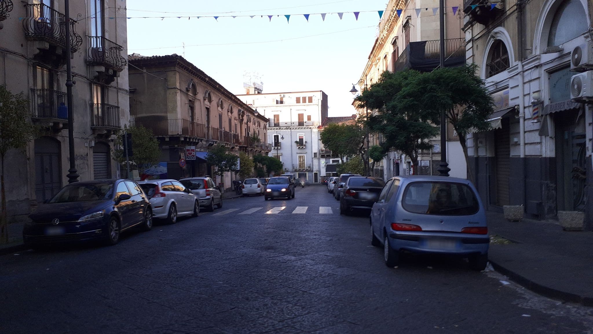 Street view near Antica Dimora Caruso, Catania