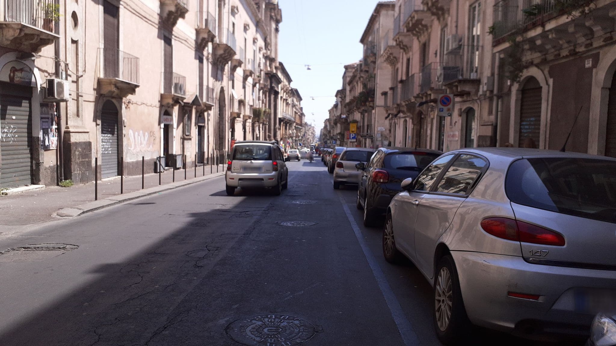 Street view near Bella Stella, Catania