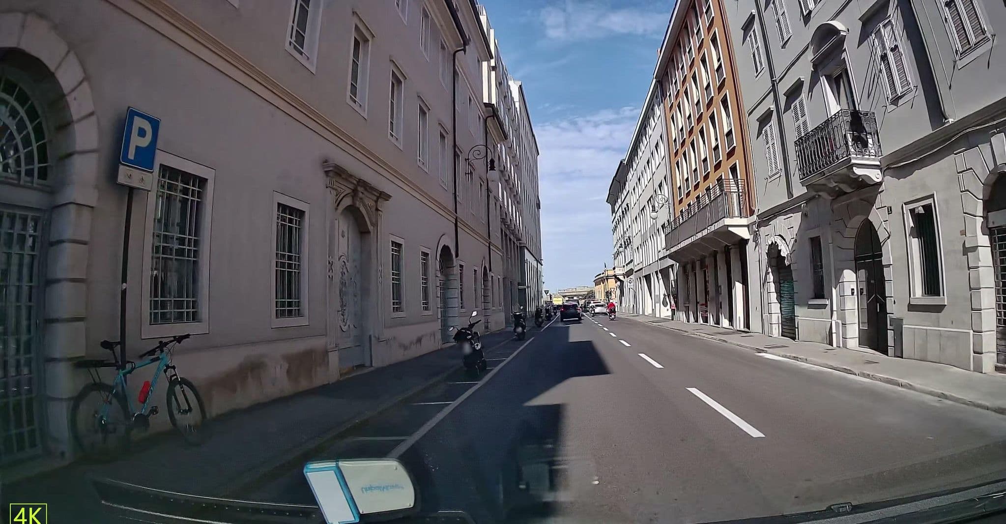 Street view near Hotello Trieste, Trieste — © Ugo_mapedits (CC BY-SA · Mapillary)