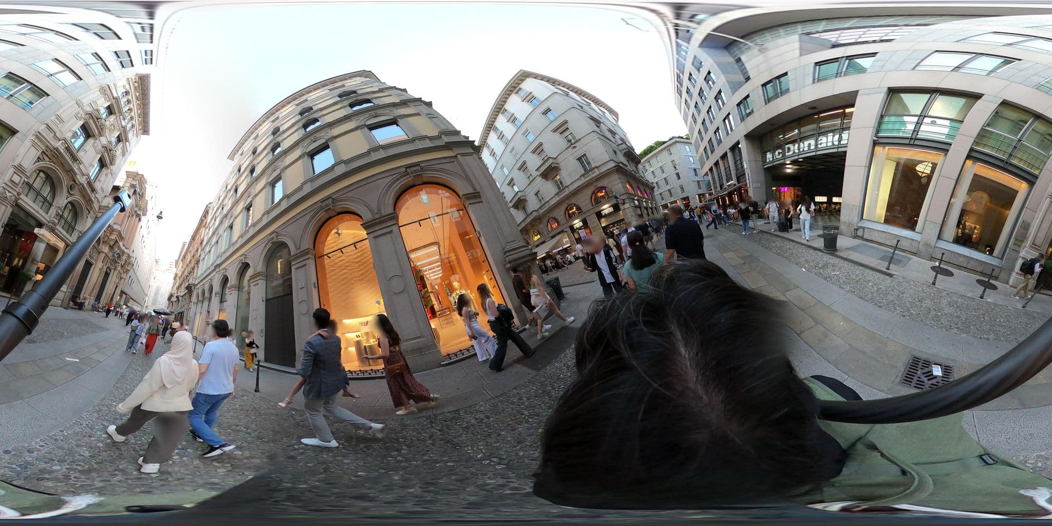 Street view near The Street Milano Duomo, Milan