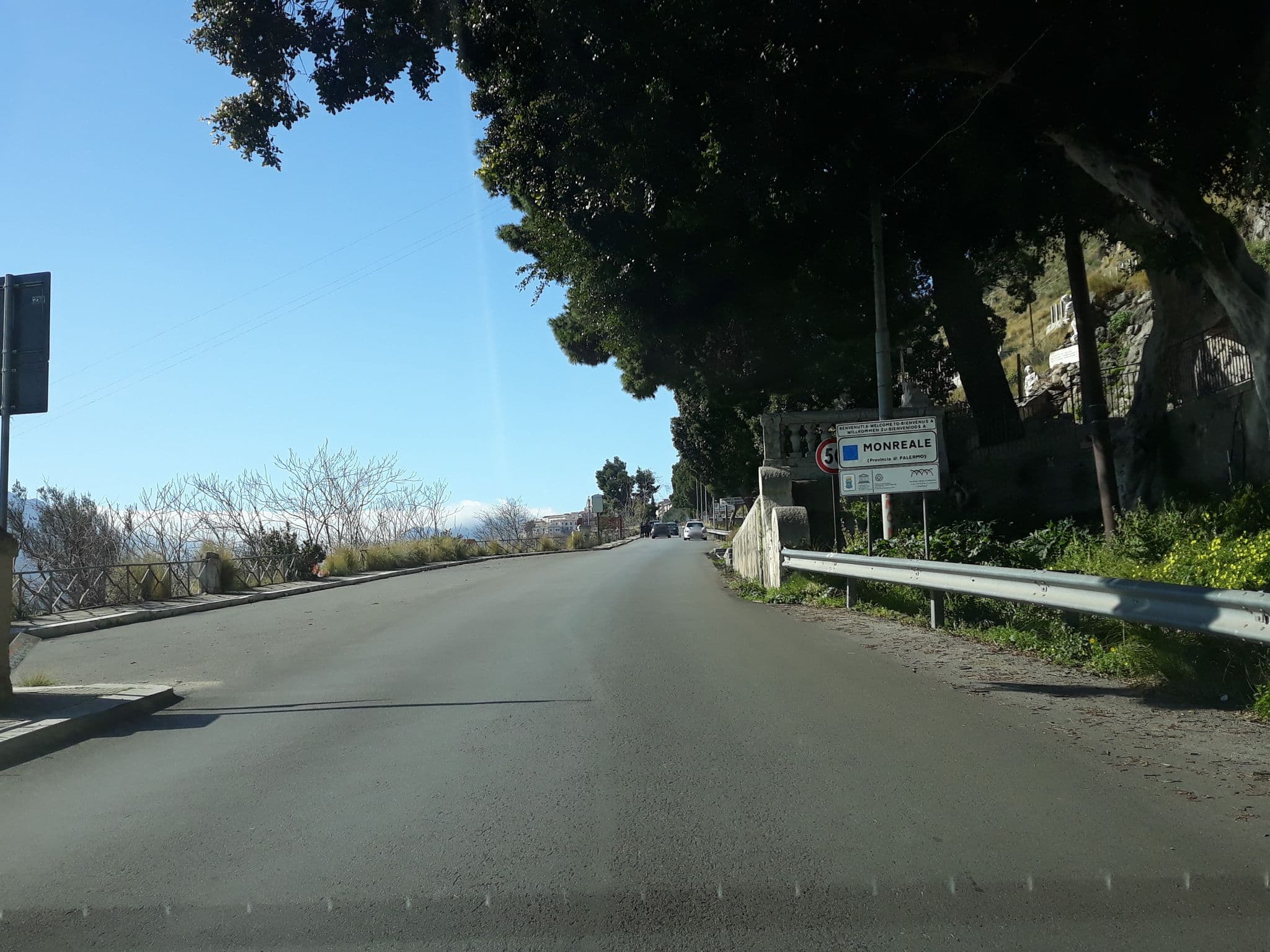 Street view near La fontana del drago, Monreale — © roberto_inzerillo (CC BY-SA · Mapillary)