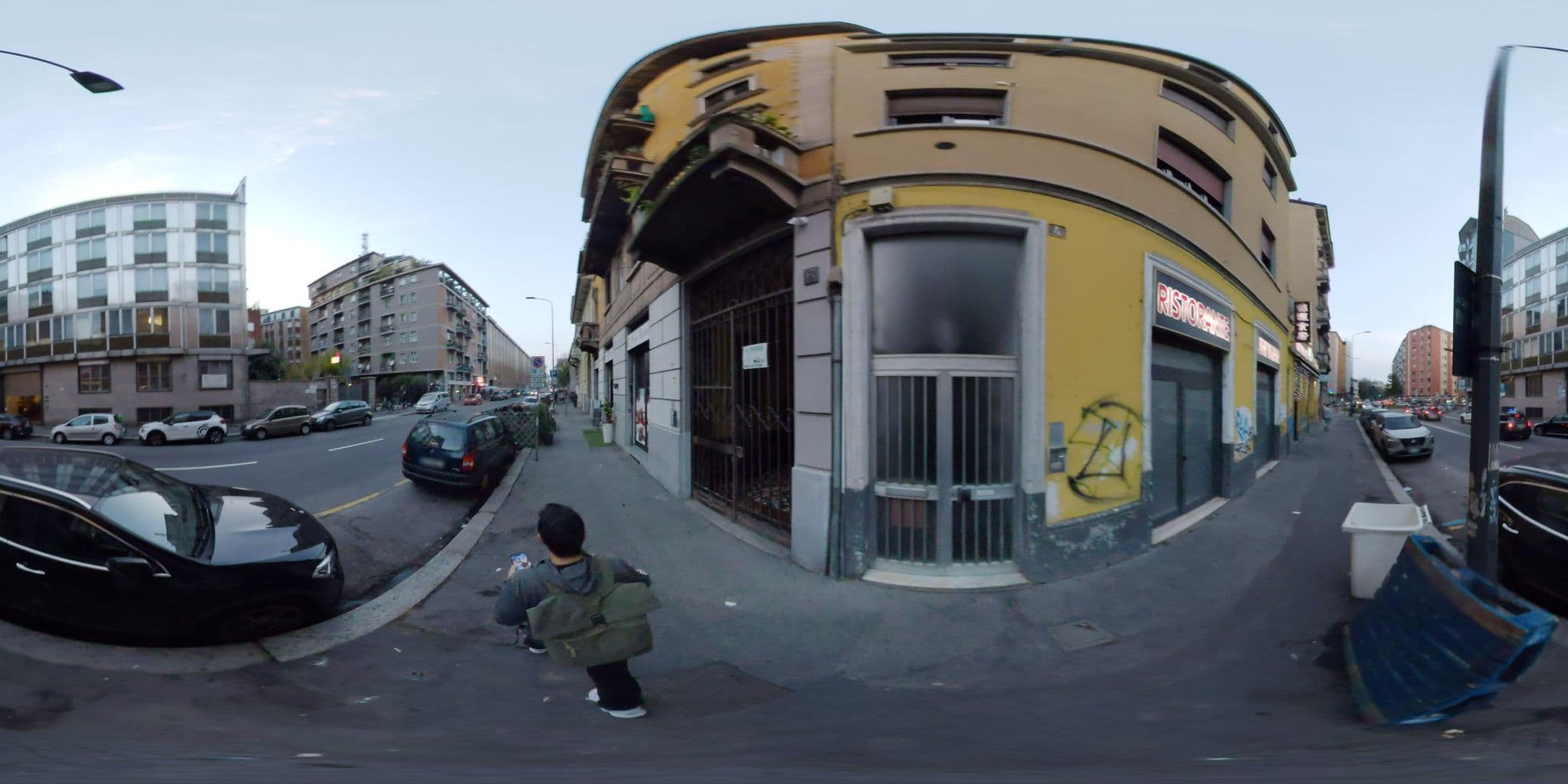 Street view near Hotel Giacosa, Adriano — © mapconcierge (CC BY-SA · Mapillary)