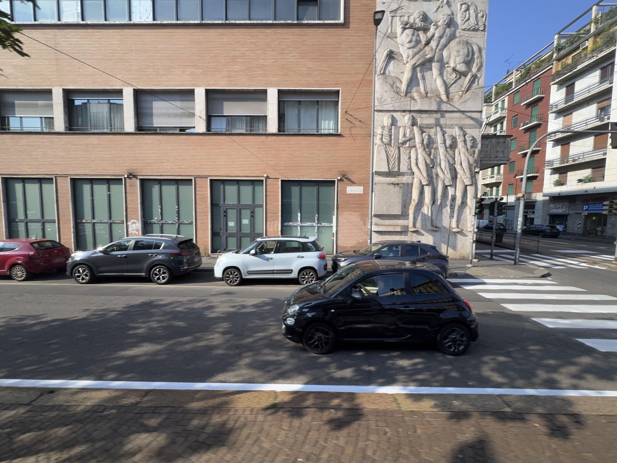Street view near Hotel Folen, Brera