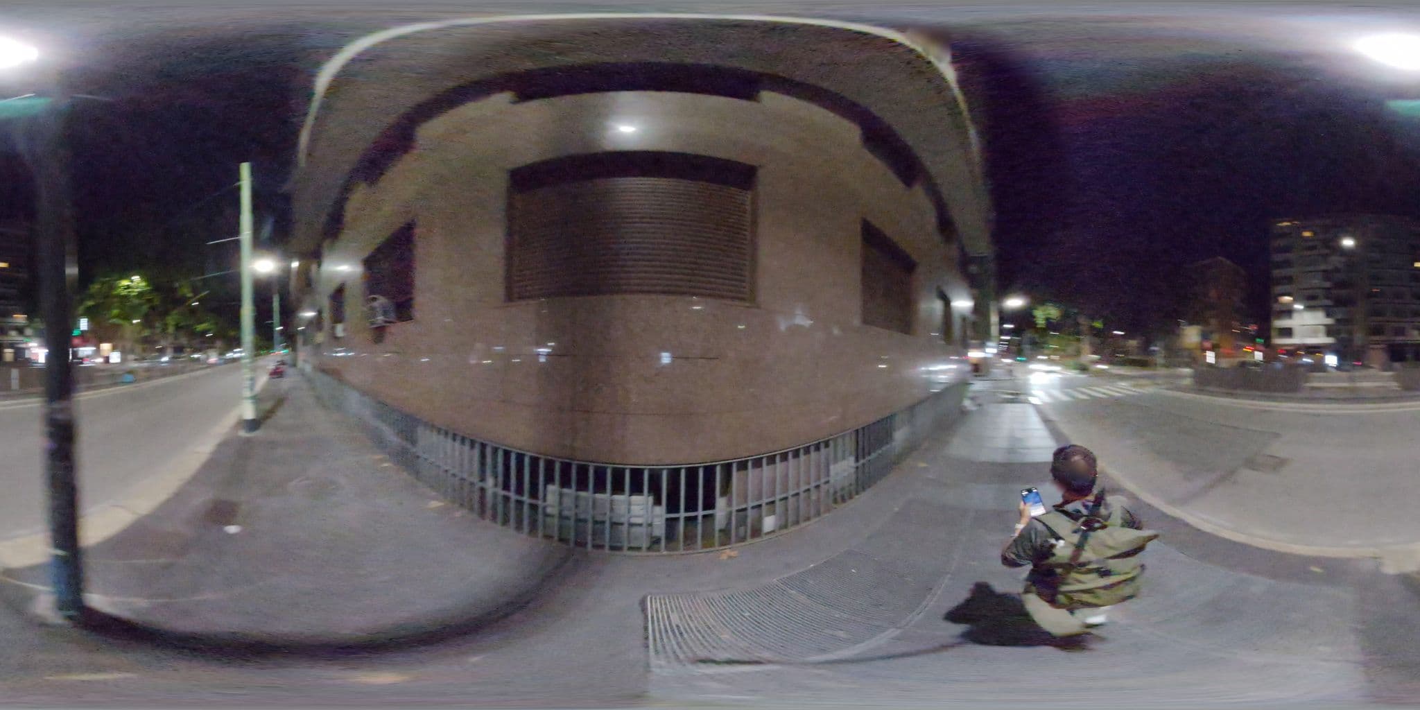 Street view near Hotel Dateo, Milan