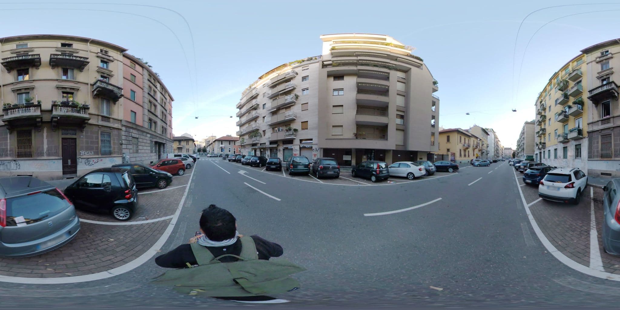 Street view near Hotel Adelchi, Milano Due — © mapconcierge (CC BY-SA · Mapillary)