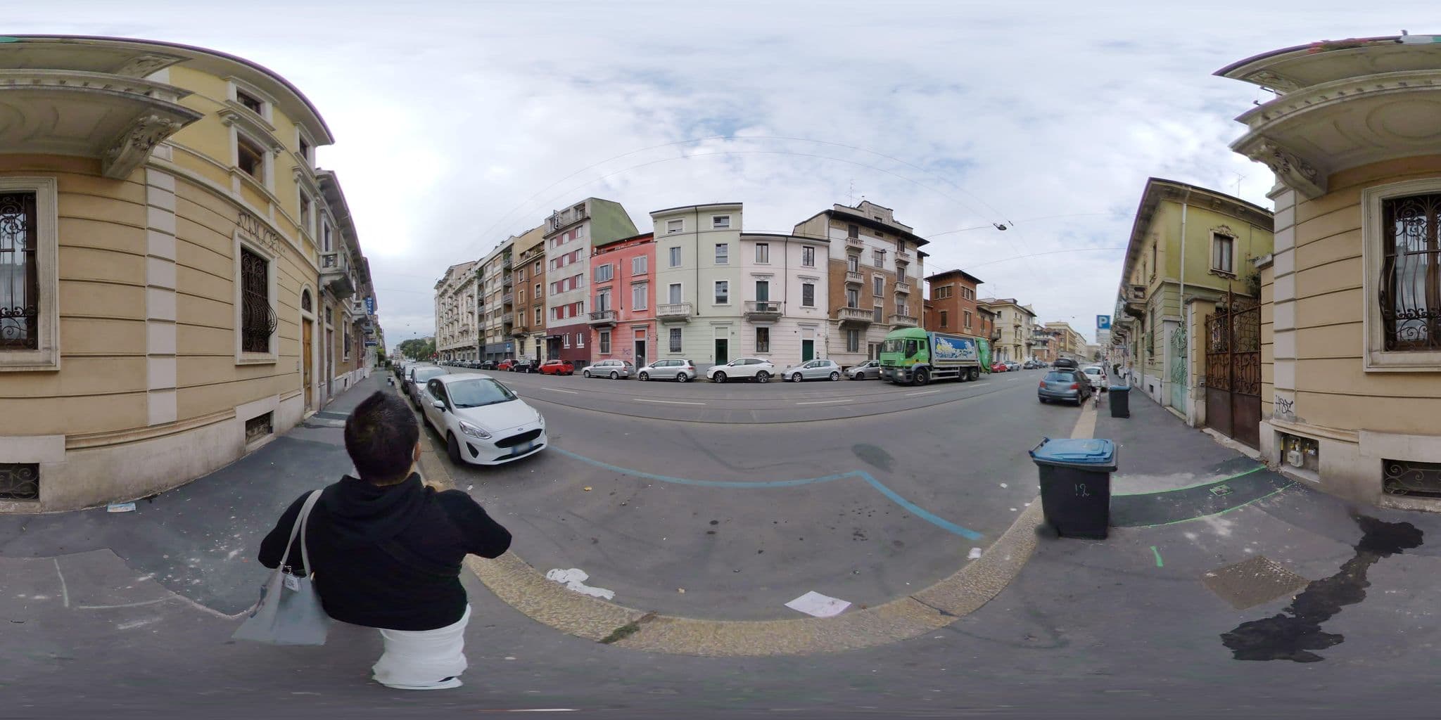 Street view near Hotel Viola, Brera — © mapconcierge (CC BY-SA · Mapillary)