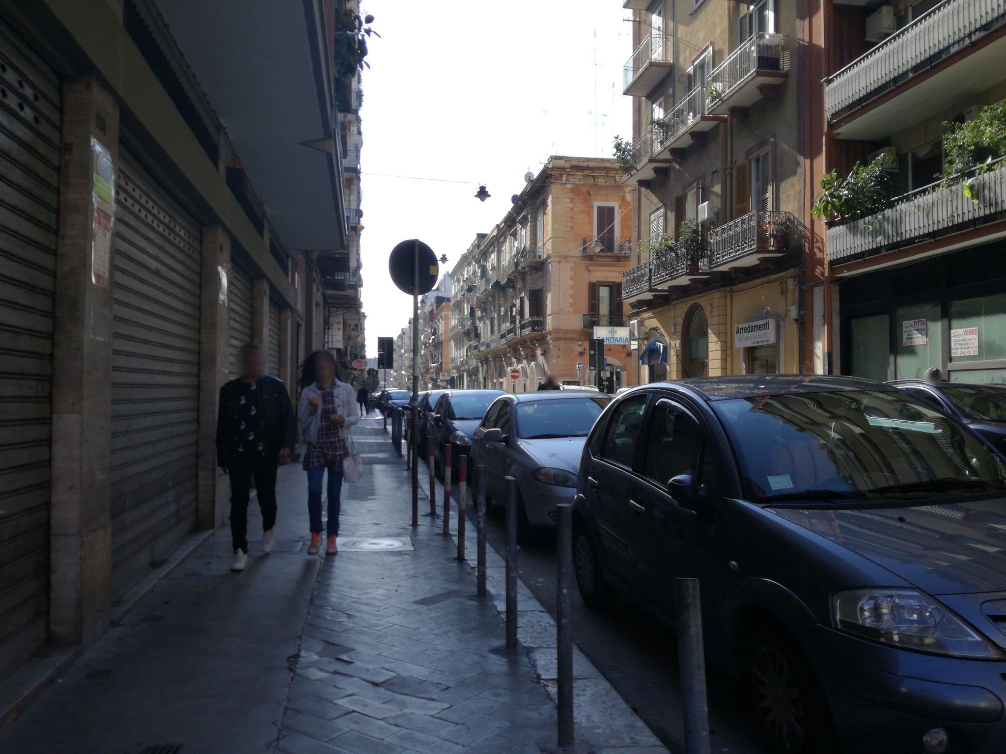 Street view near Imago Plus Hotel, Bari