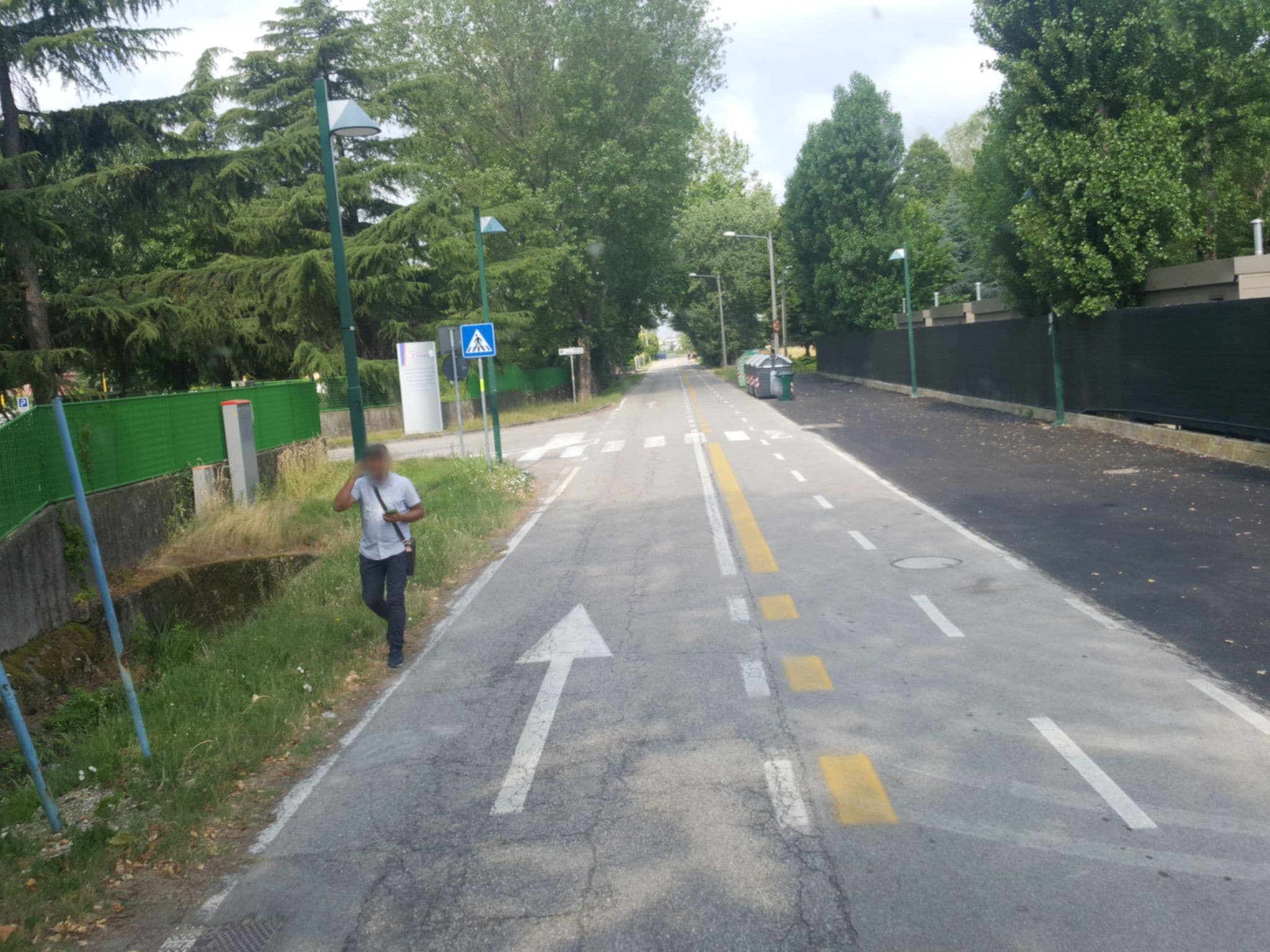 Street view near Hu Venezia Camping in Town, Marghera — © klimakas (CC BY-SA · Mapillary)
