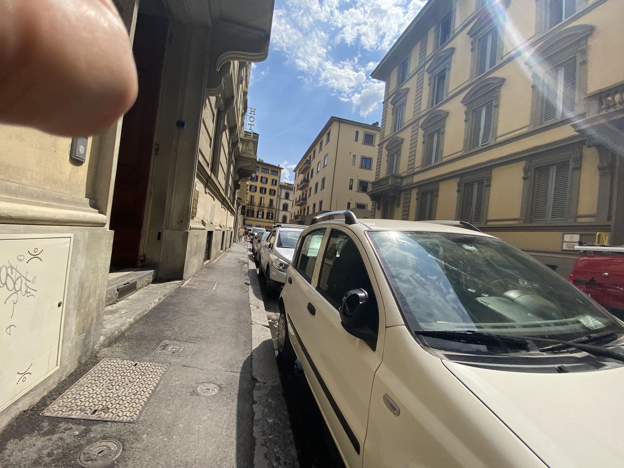 Street view near Pink Wolf, Florence