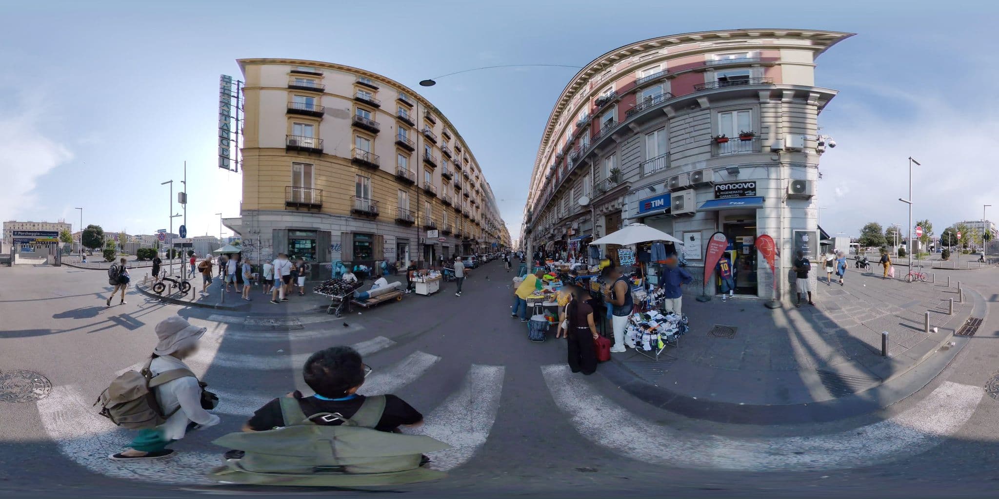 Street view near Re Diego, Naples — © mapconcierge (CC BY-SA · Mapillary)