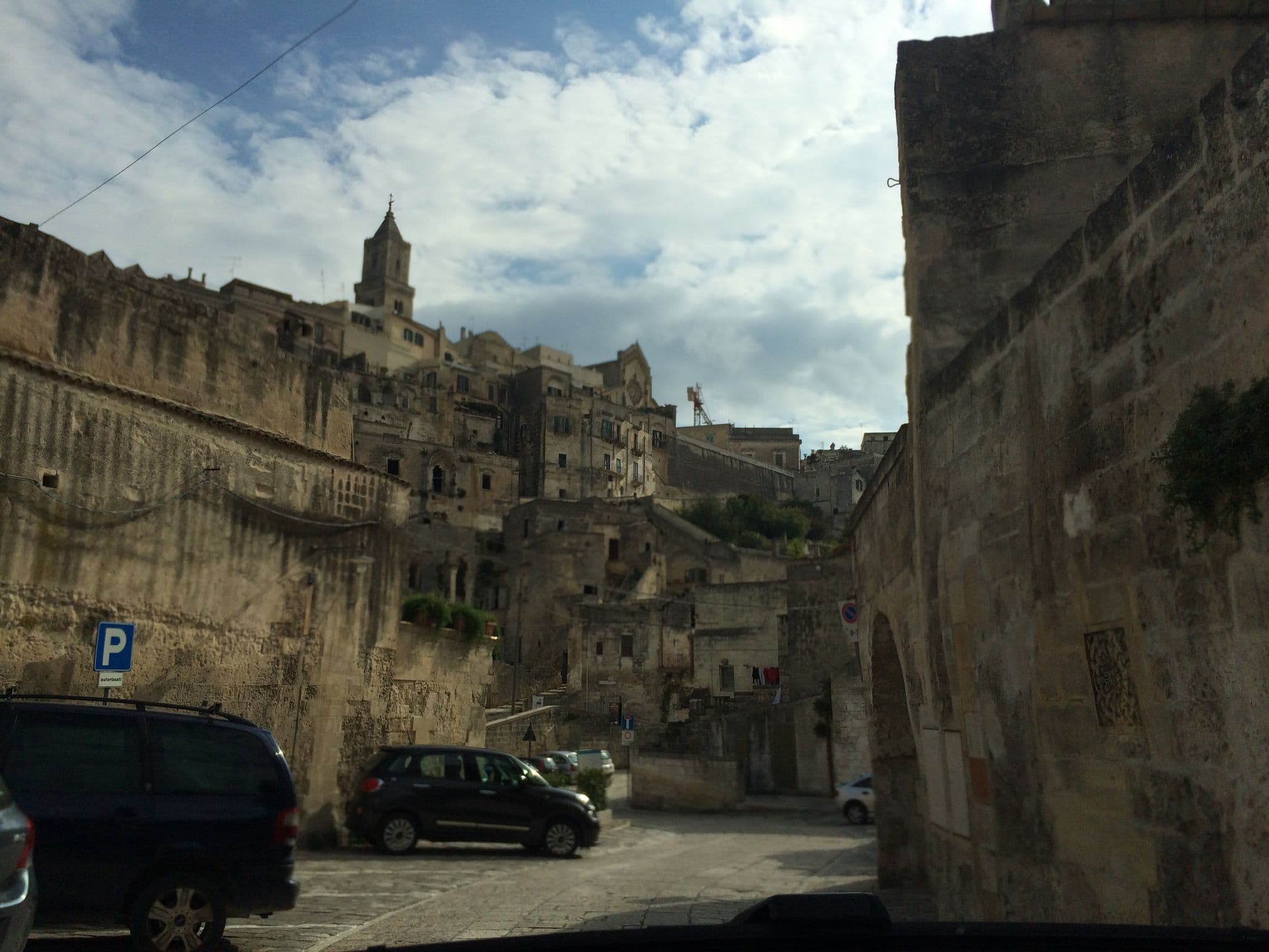 Street view near Ai Terrazzini, Matera