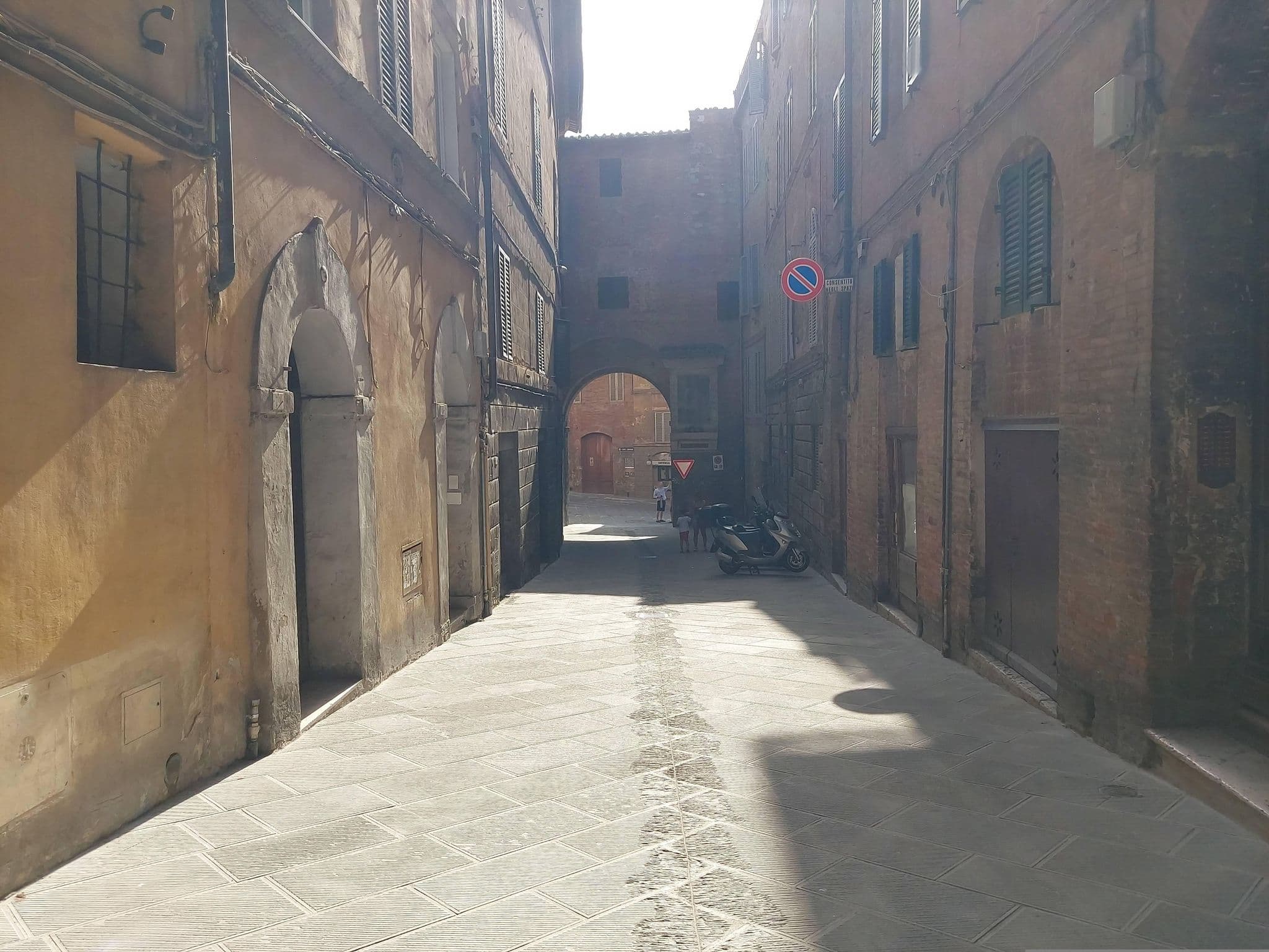 Street view near Casa Baldi, Siena