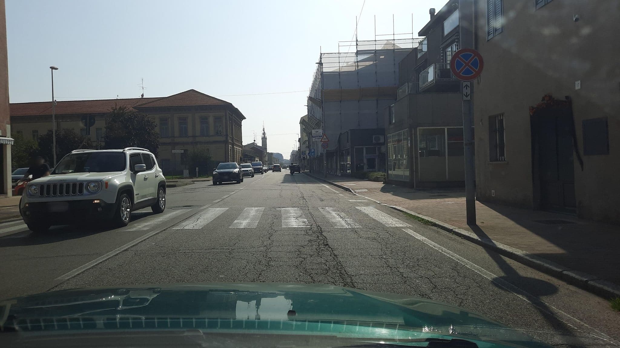Street view near Le Persiane Verdi, Vercelli — © wegavision (CC BY-SA · Mapillary)