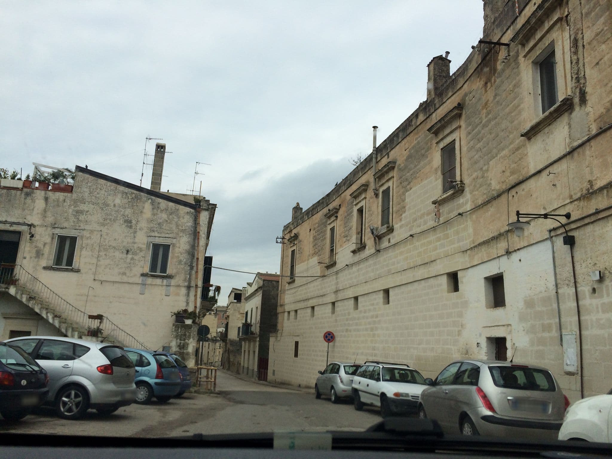 Street view near Le Stelle nei Sassi, Matera