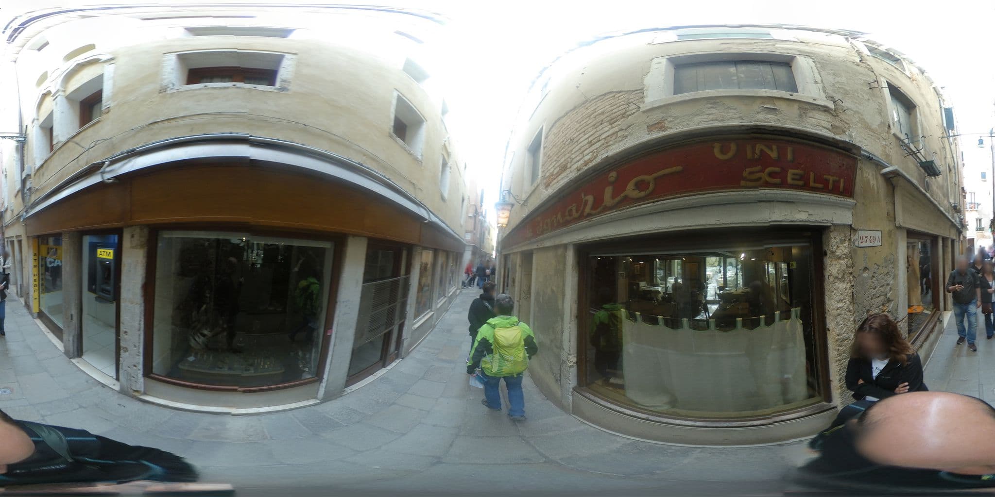 Street view near Ca' San Polo, Venice