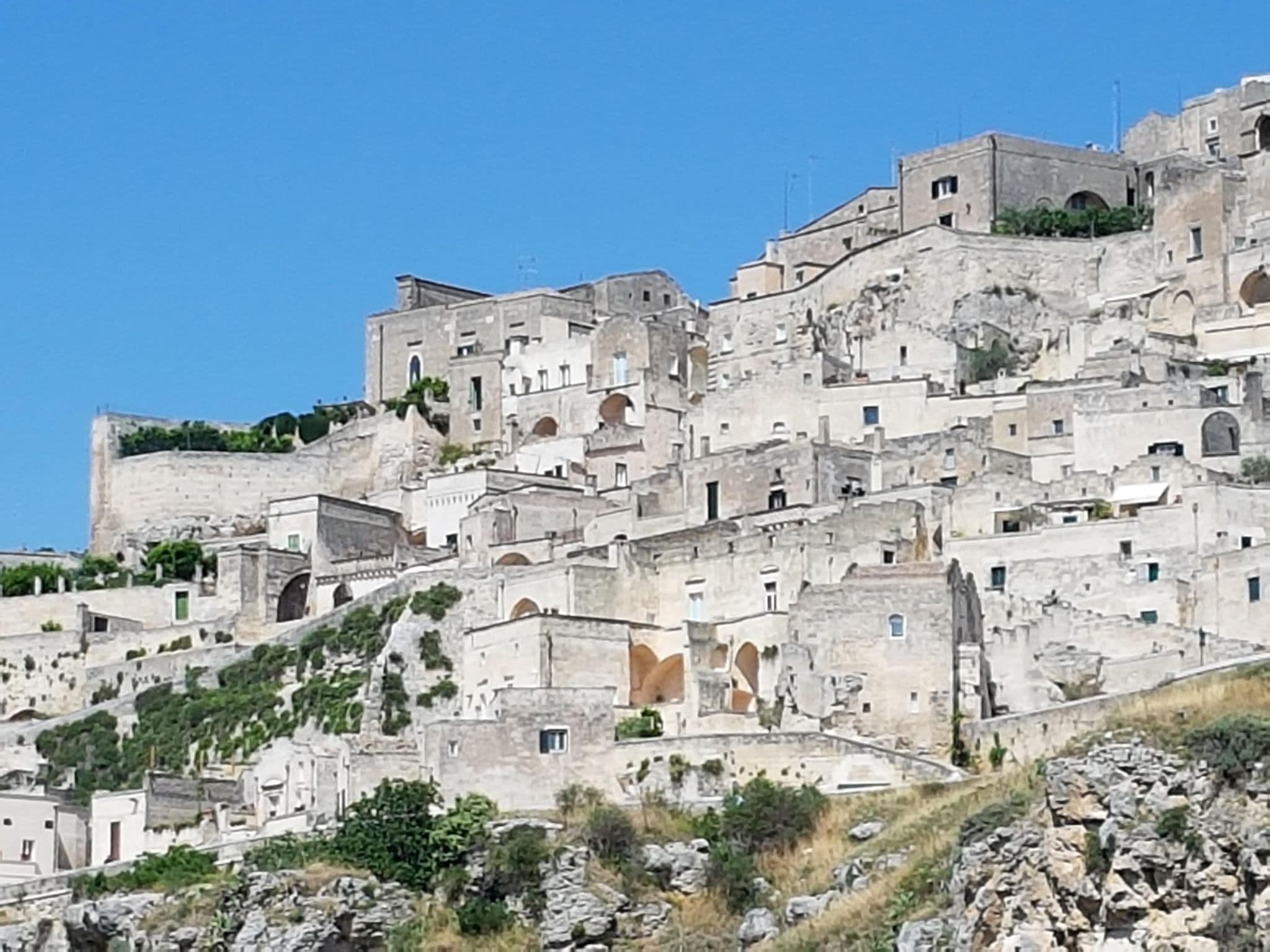 Street view near Casa DIVA, Matera